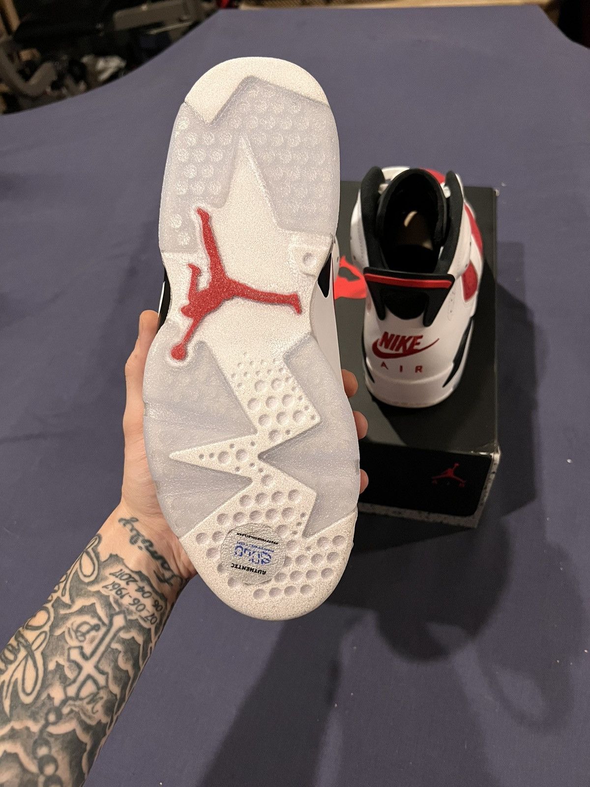 Jordan Brand Jordan retro 6 carmine 2020 Size US 8 / EU 41 - 7 Thumbnail