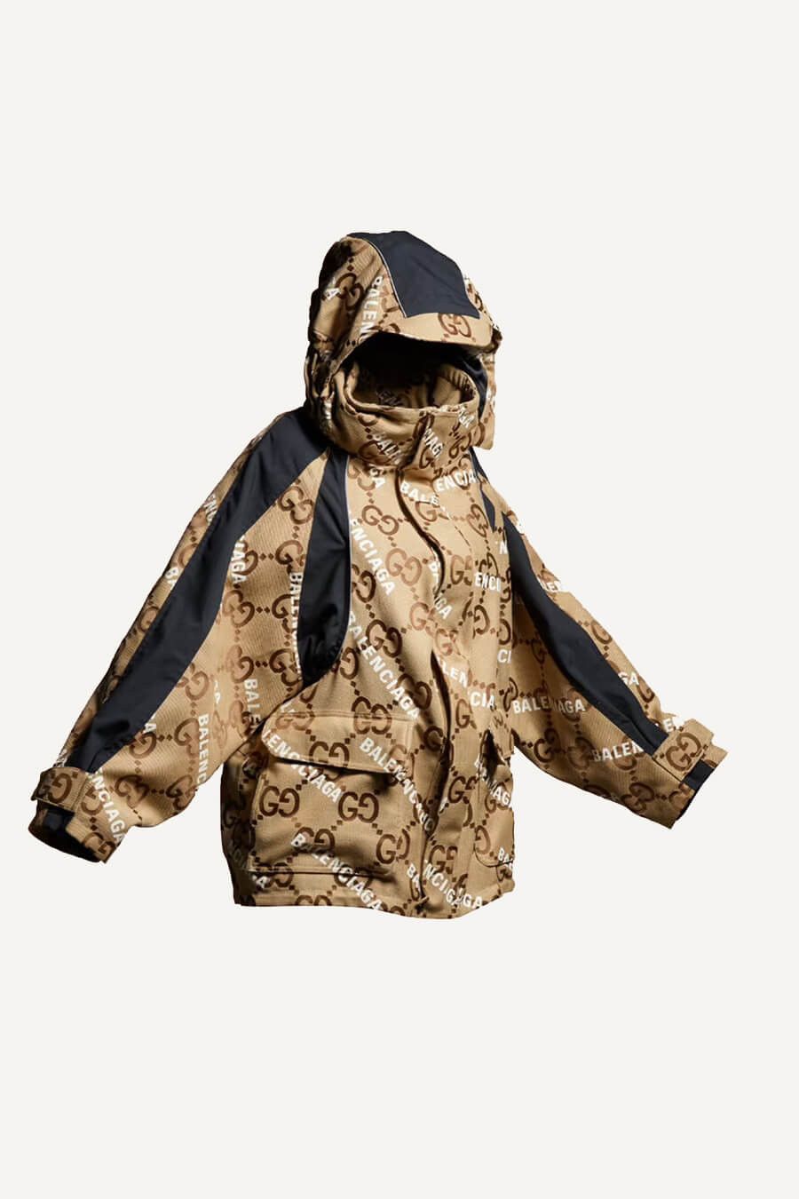 Gucci Gucci x Balenciaga The Hacker Project Jumbo GG Jacket | Grailed