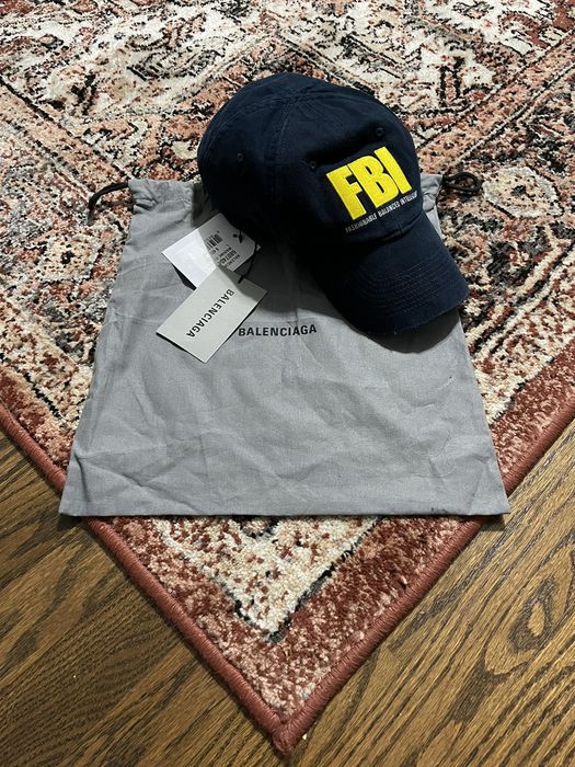 Balenciaga Balenciaga FBI Cap Size ONE SIZE - 1 Preview