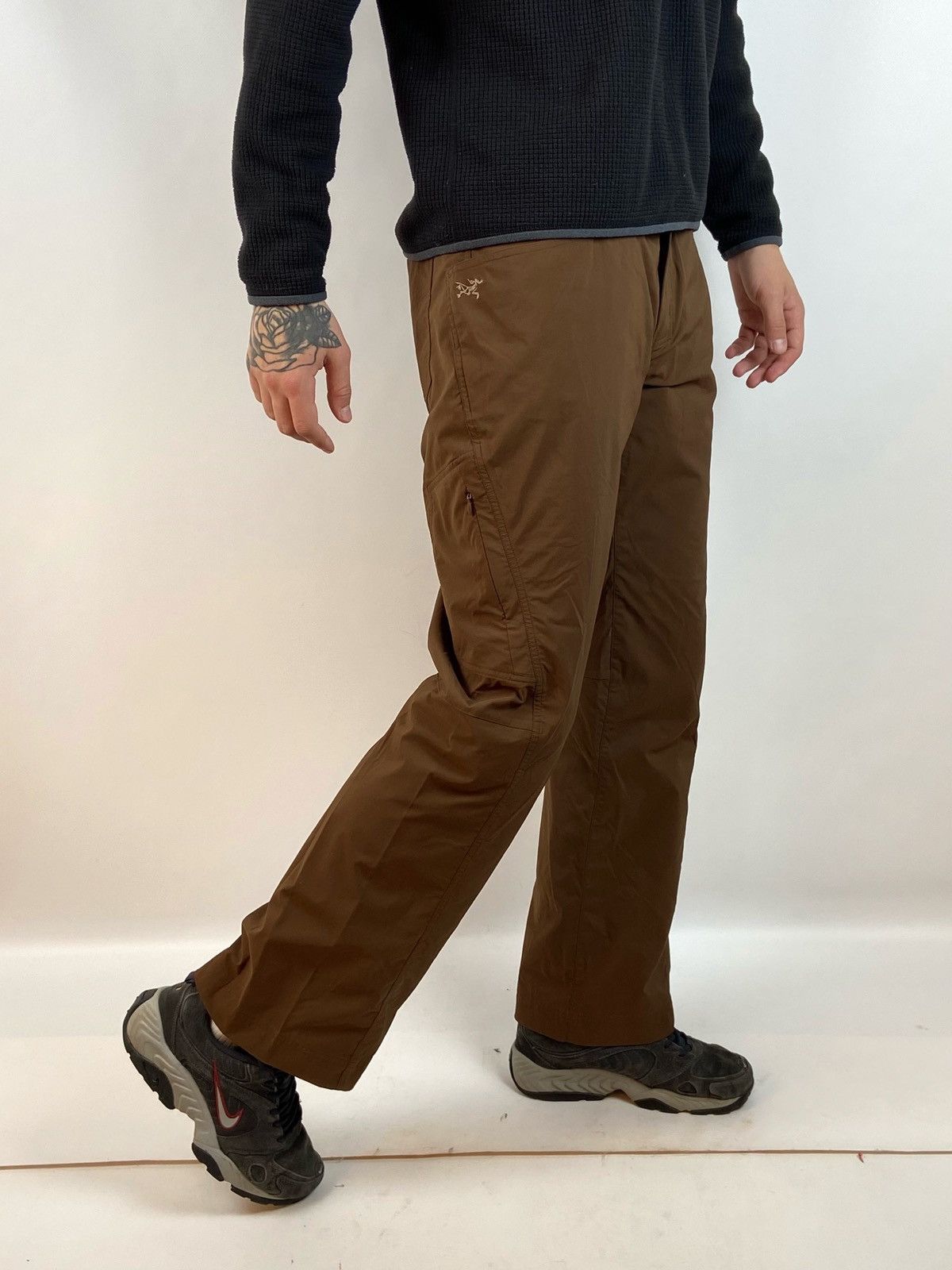 Vintage Arcteryx Nylon Brown Cargo Pants