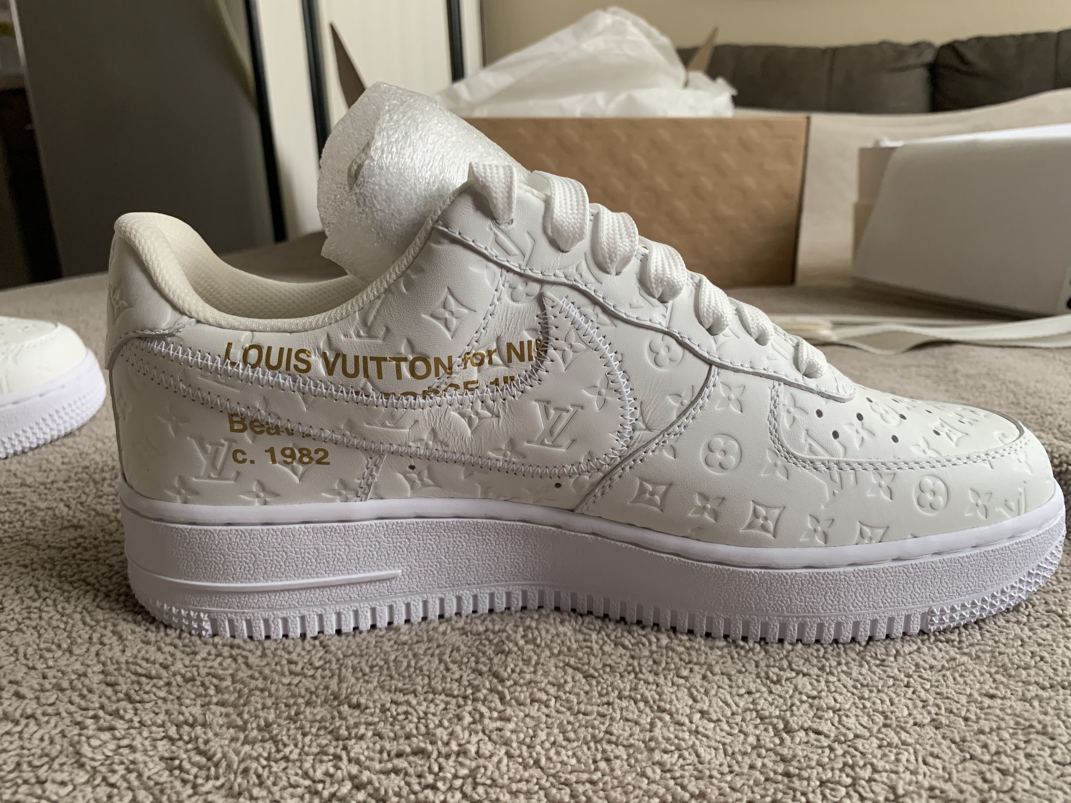 Louis Vuitton Air Force low White - Main Image