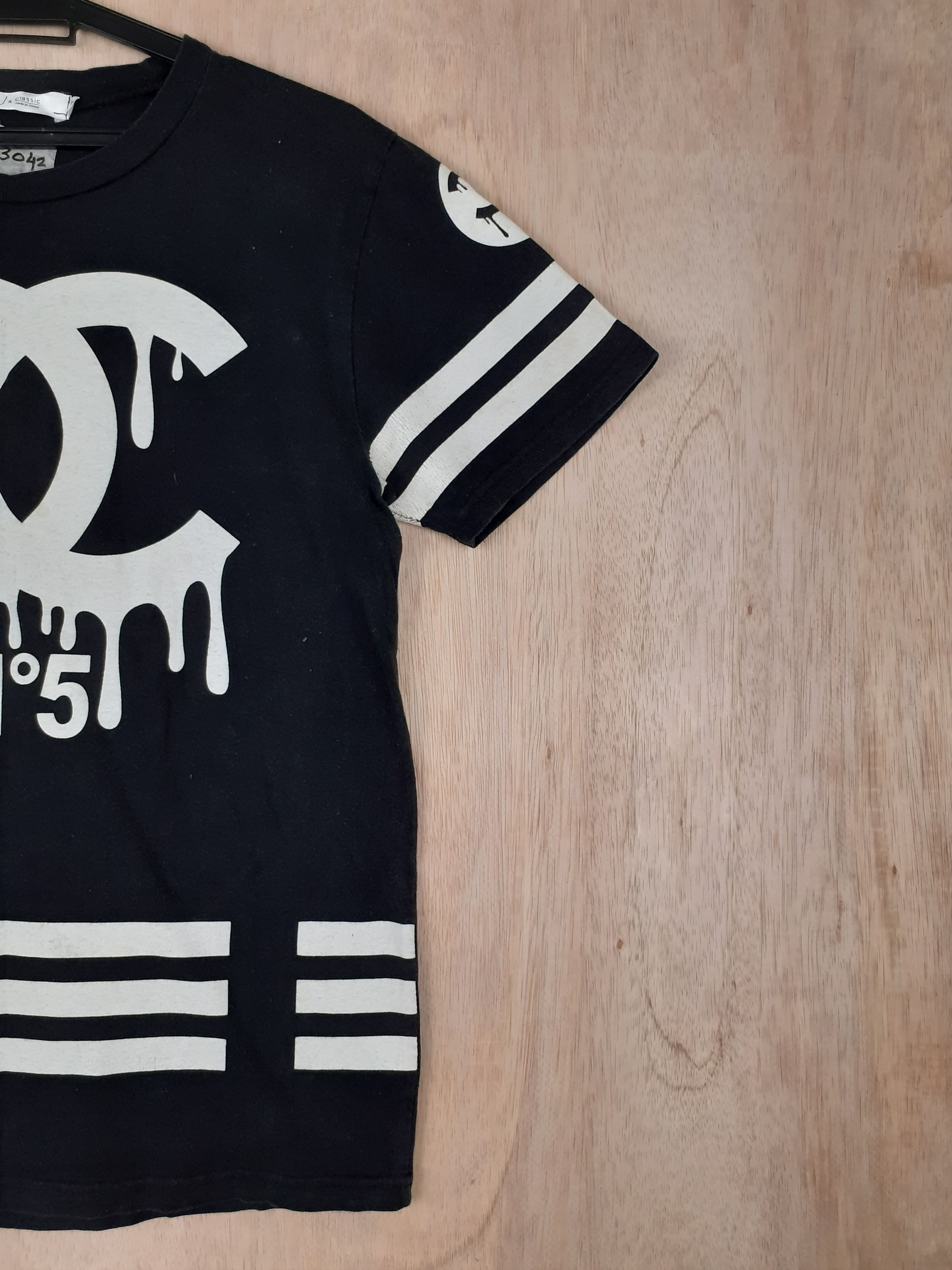 Japanese Brand Coco Homme Femme black Tshirt #3042 Size US M / EU 48-50 / 2 - 5 Thumbnail