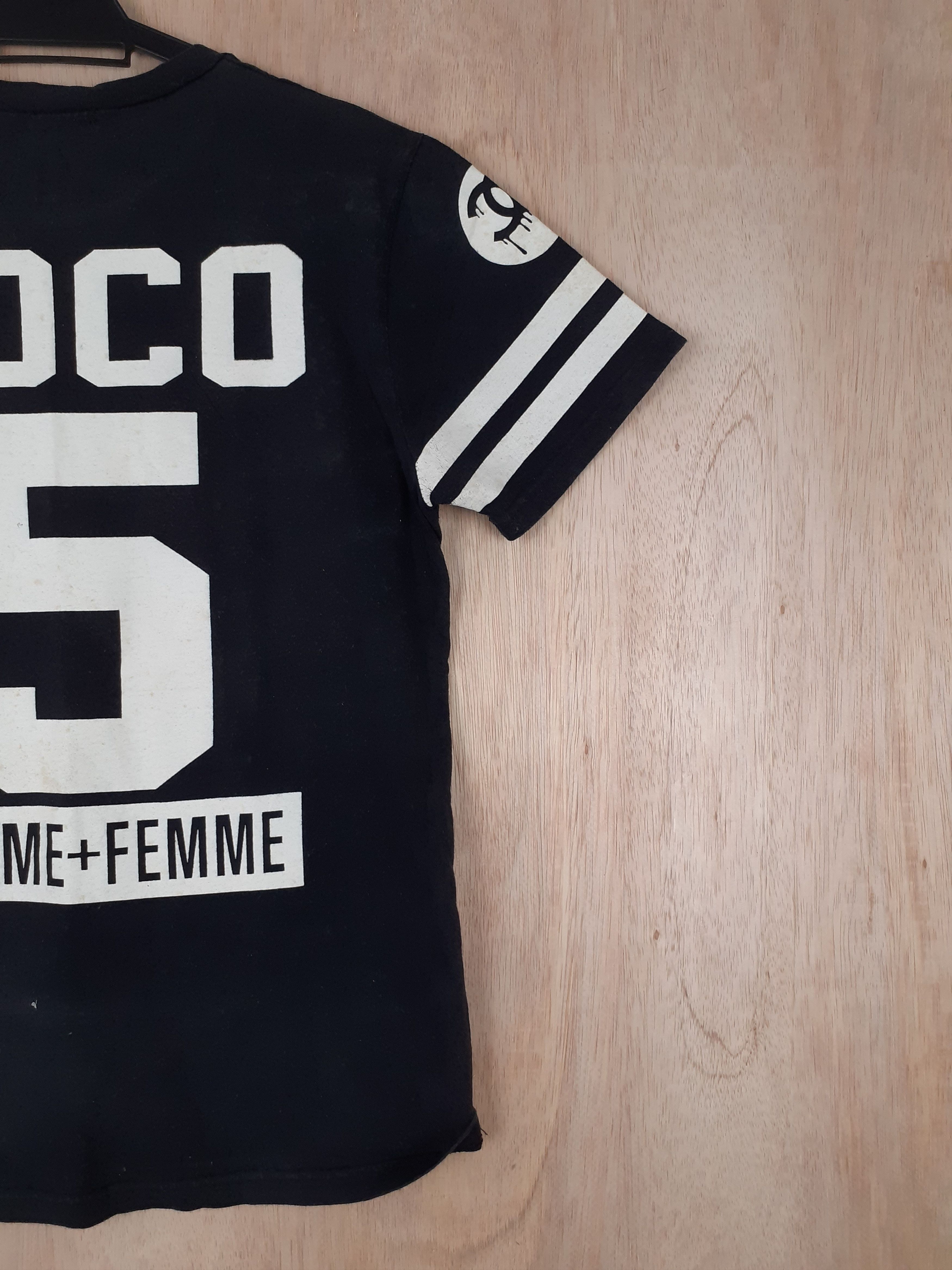 Japanese Brand Coco Homme Femme black Tshirt #3042 Size US M / EU 48-50 / 2 - 11 Thumbnail