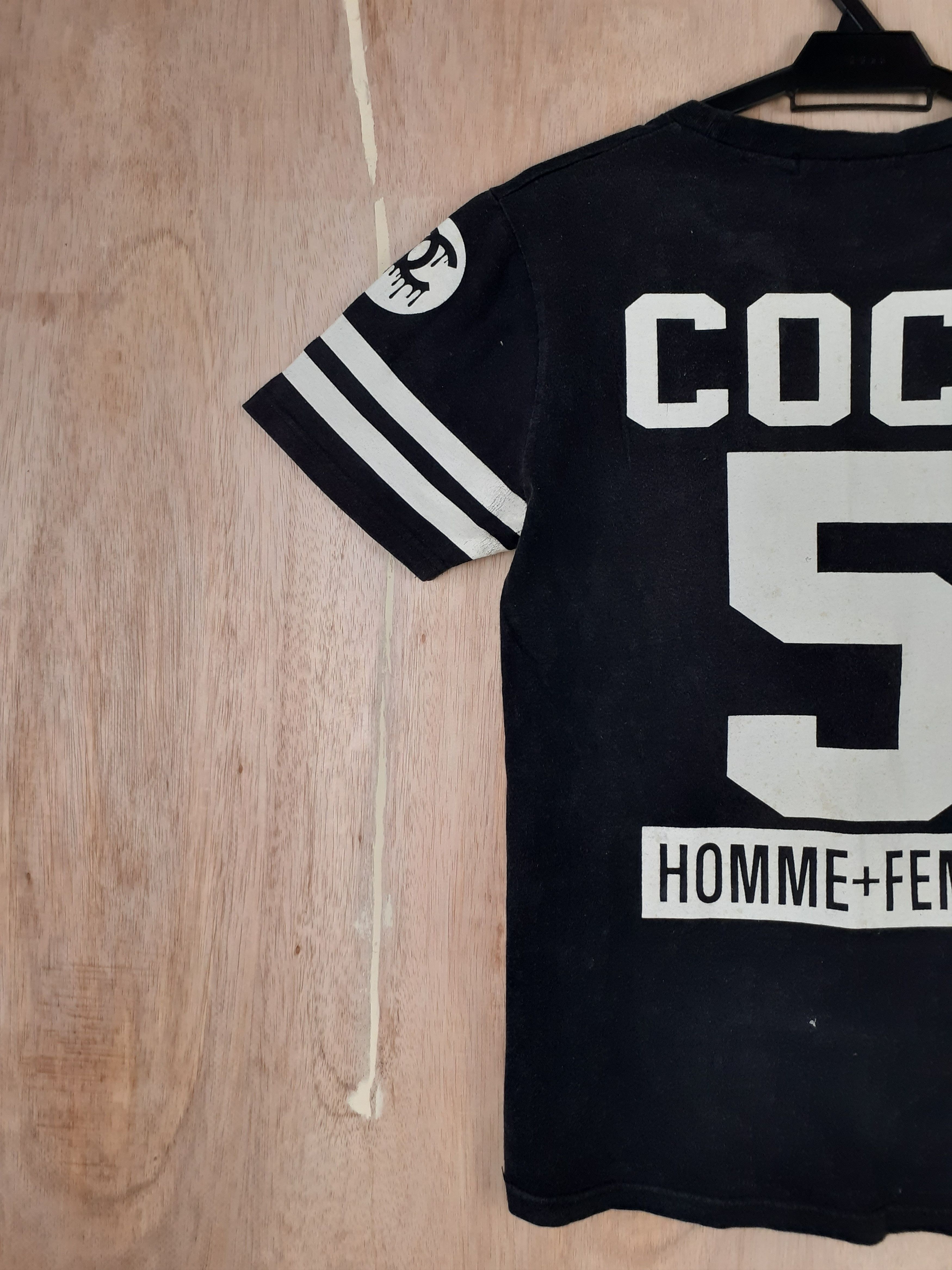 Japanese Brand Coco Homme Femme black Tshirt #3042 Size US M / EU 48-50 / 2 - 10 Thumbnail