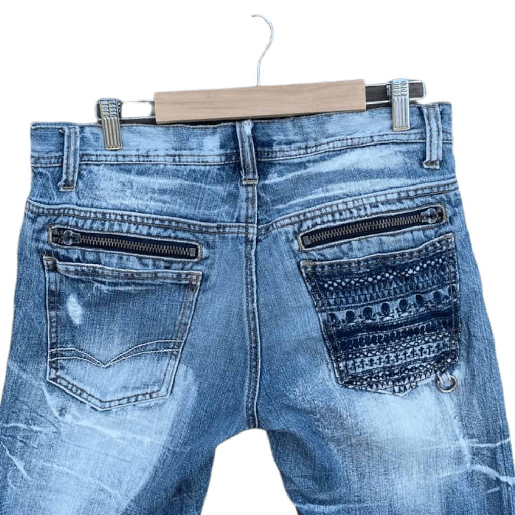 Japanese Brand CUSTOM STRIKE FASHION DENIM Size US 31 - 7 Thumbnail