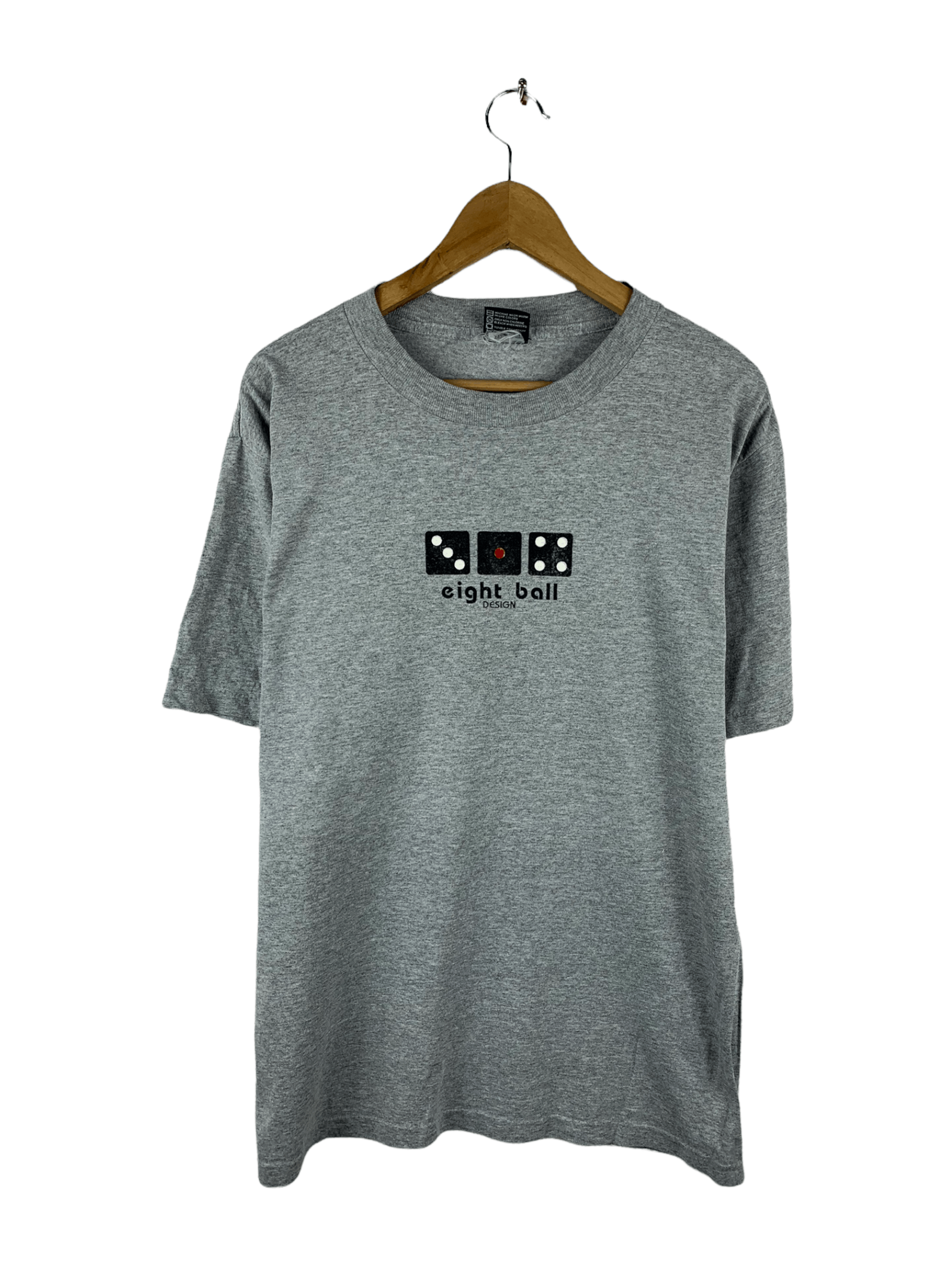 Vintage 🔥Vintage 90s Eight Ball Design Skate Tees Size US L / EU 52-54 / 3 - 1 Thumbnail