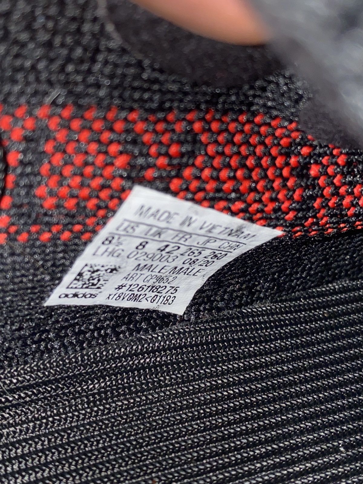 Adidas × Kanye West Yeezy Boost 350 V2 Bred 2017 Size US 8.5 / EU 41-42 - 6 Thumbnail