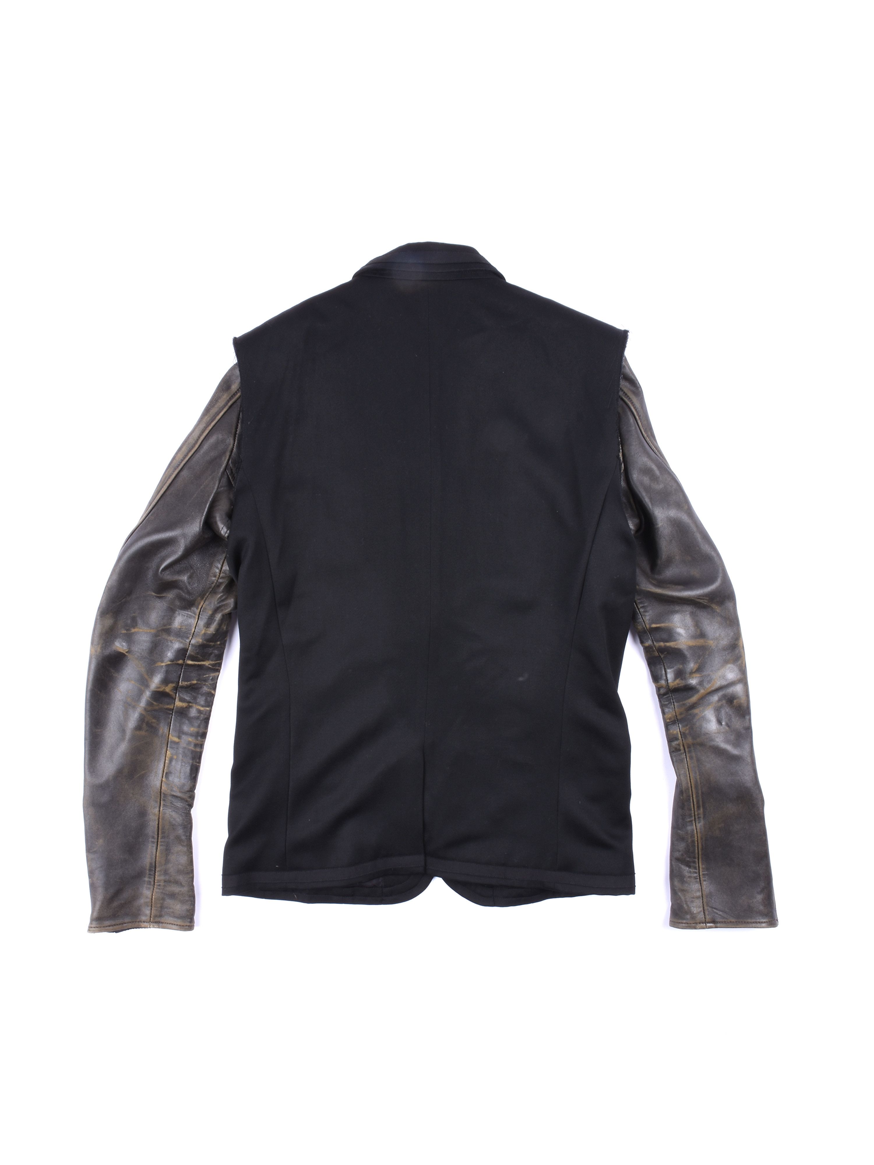 Undercover SS07 “Purple” Tailored Leather Sleeve Perfecto Size US XL / EU 56 / 4 - 2 Thumbnail