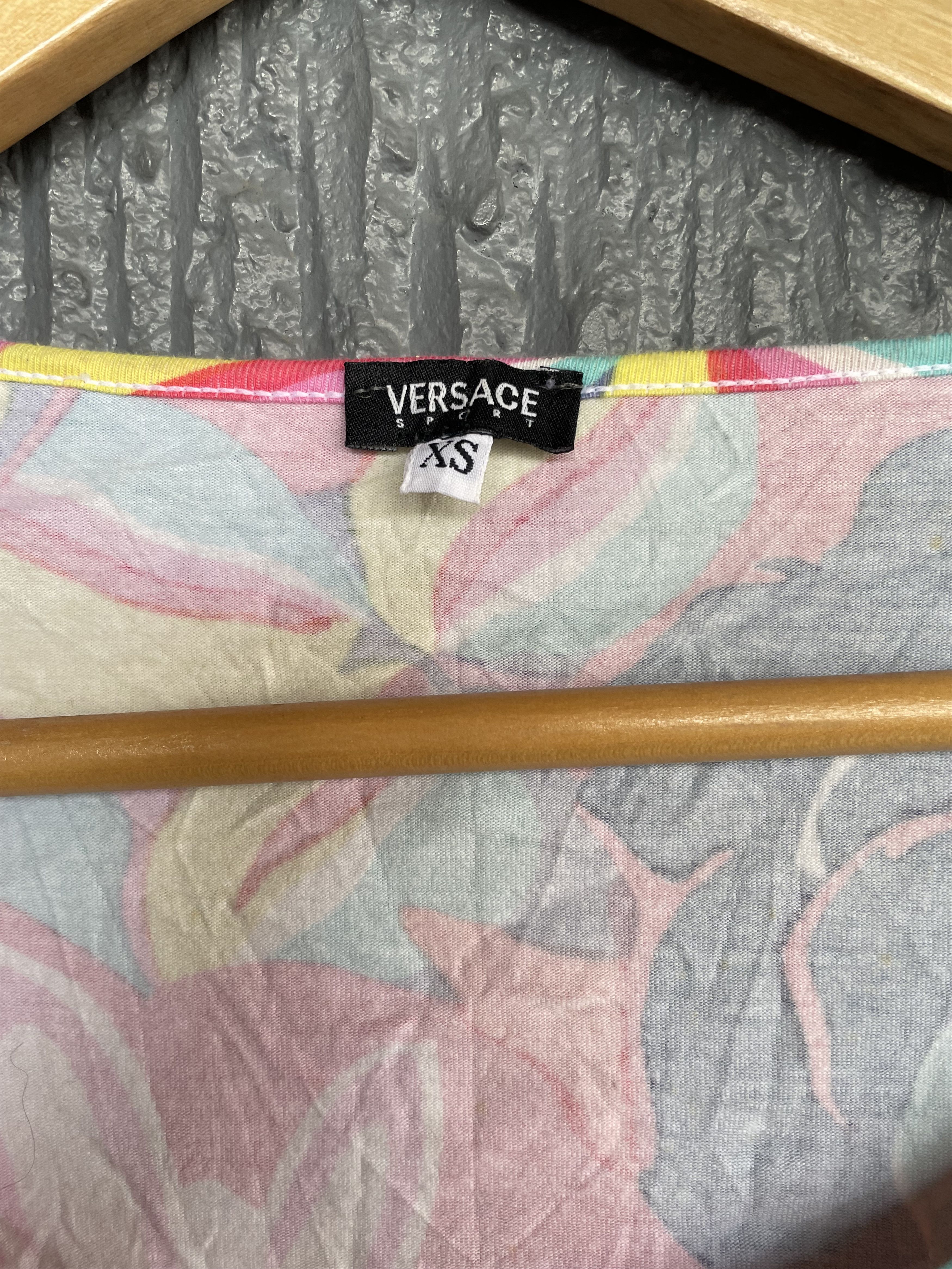 Versace Vintage Flower prints LS Top Size XS / US 0-2 / IT 36-38 - 6 Thumbnail