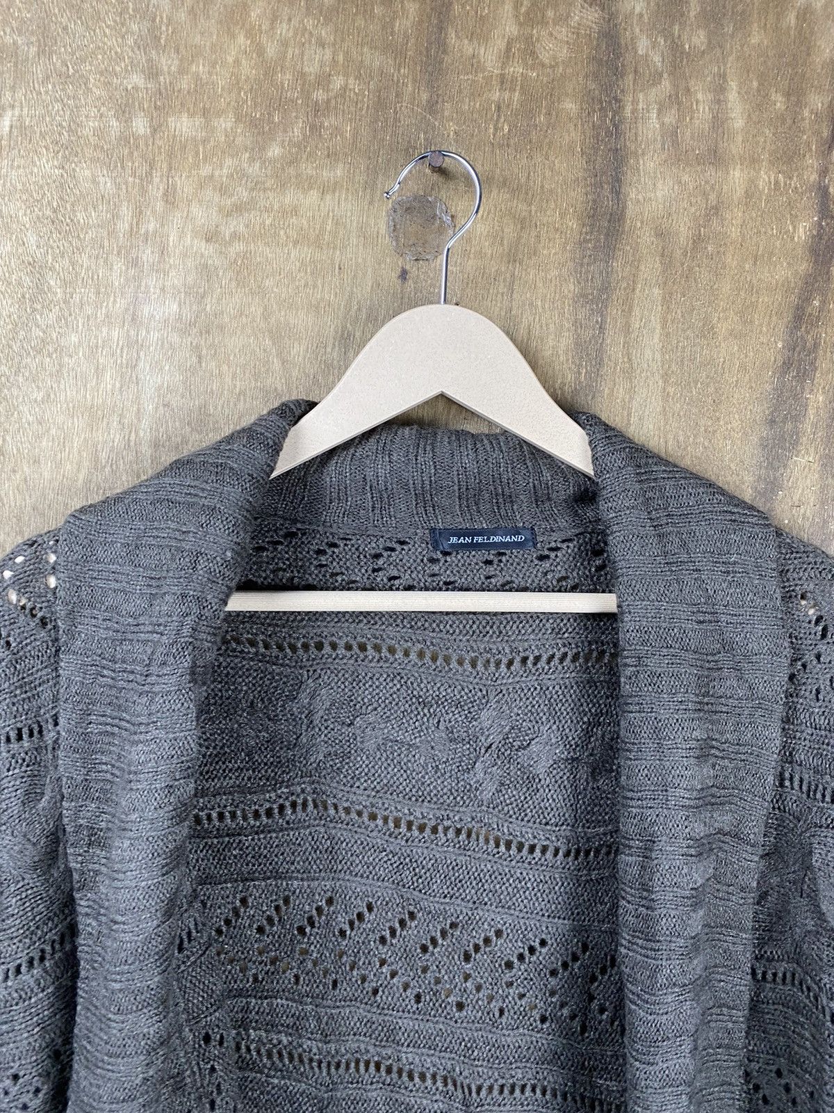 Japanese Brand Jean Feldinand Knitwear cardigan japan #Z082 Size US L / EU 52-54 / 3 - 3 Thumbnail