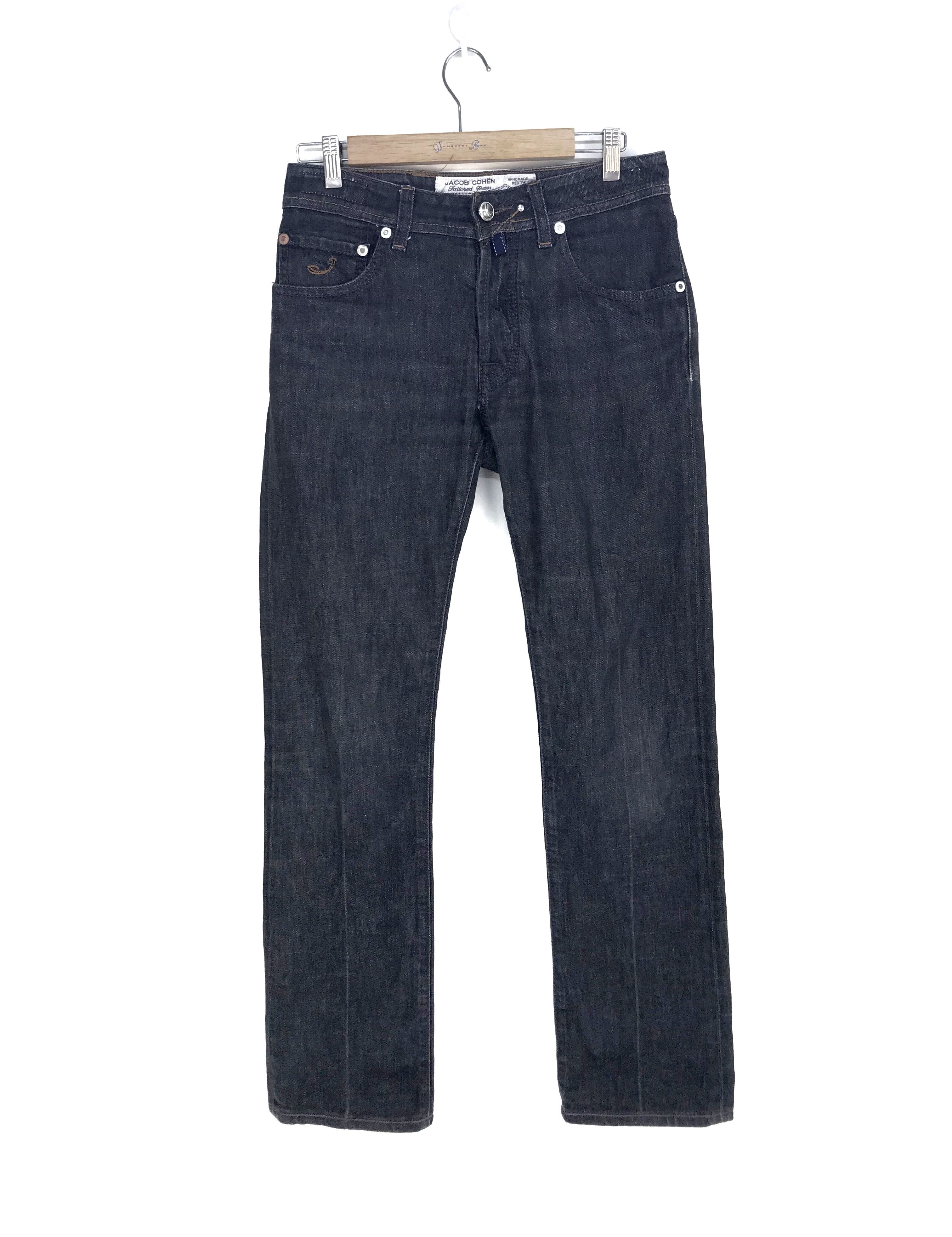Jacob Cohen JACOB COHEN Handmade Raw Denim Jeans Size US 29 - 1 Thumbnail