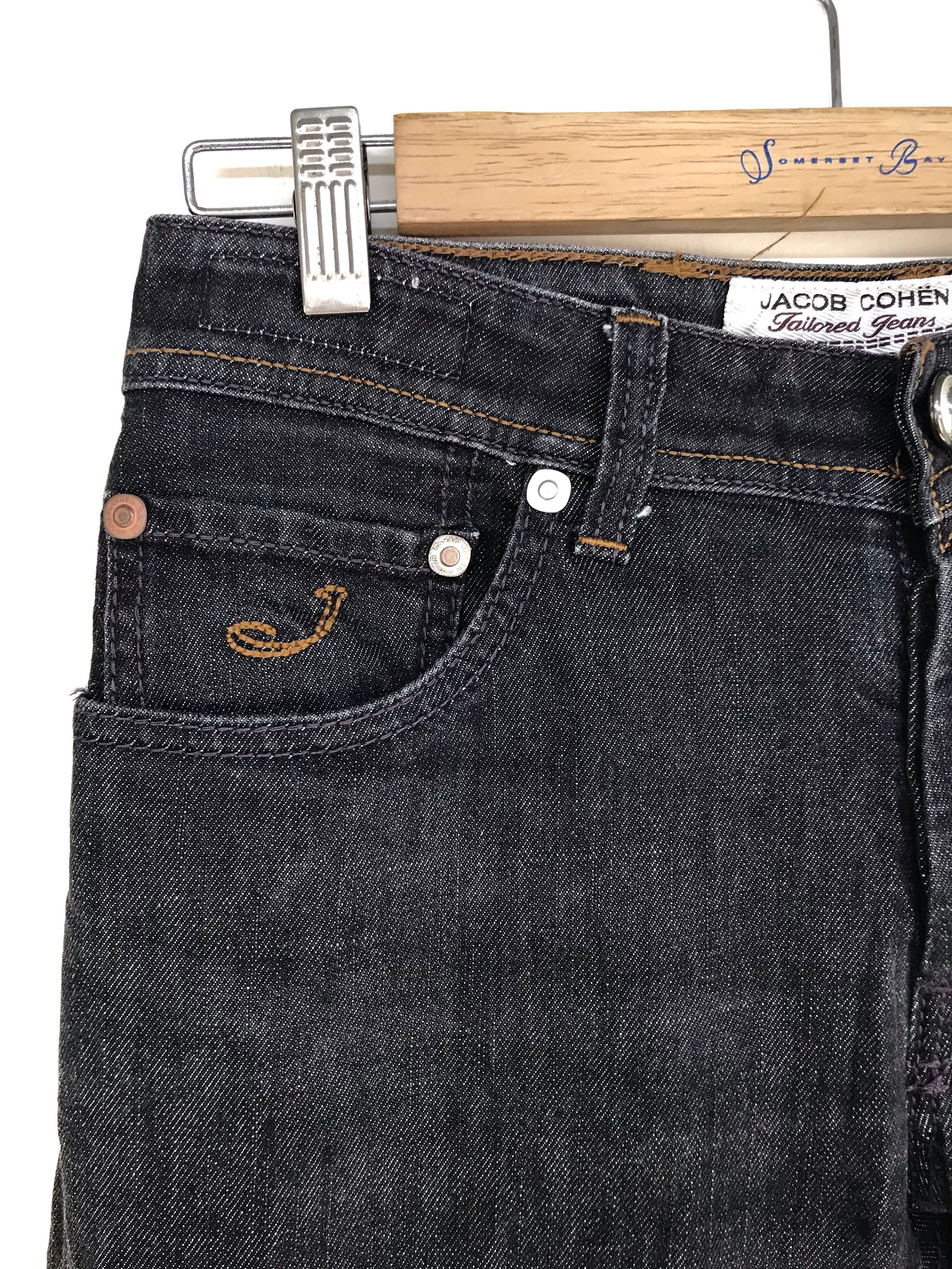 Jacob Cohen JACOB COHEN Handmade Raw Denim Jeans Size US 29 - 2 Thumbnail
