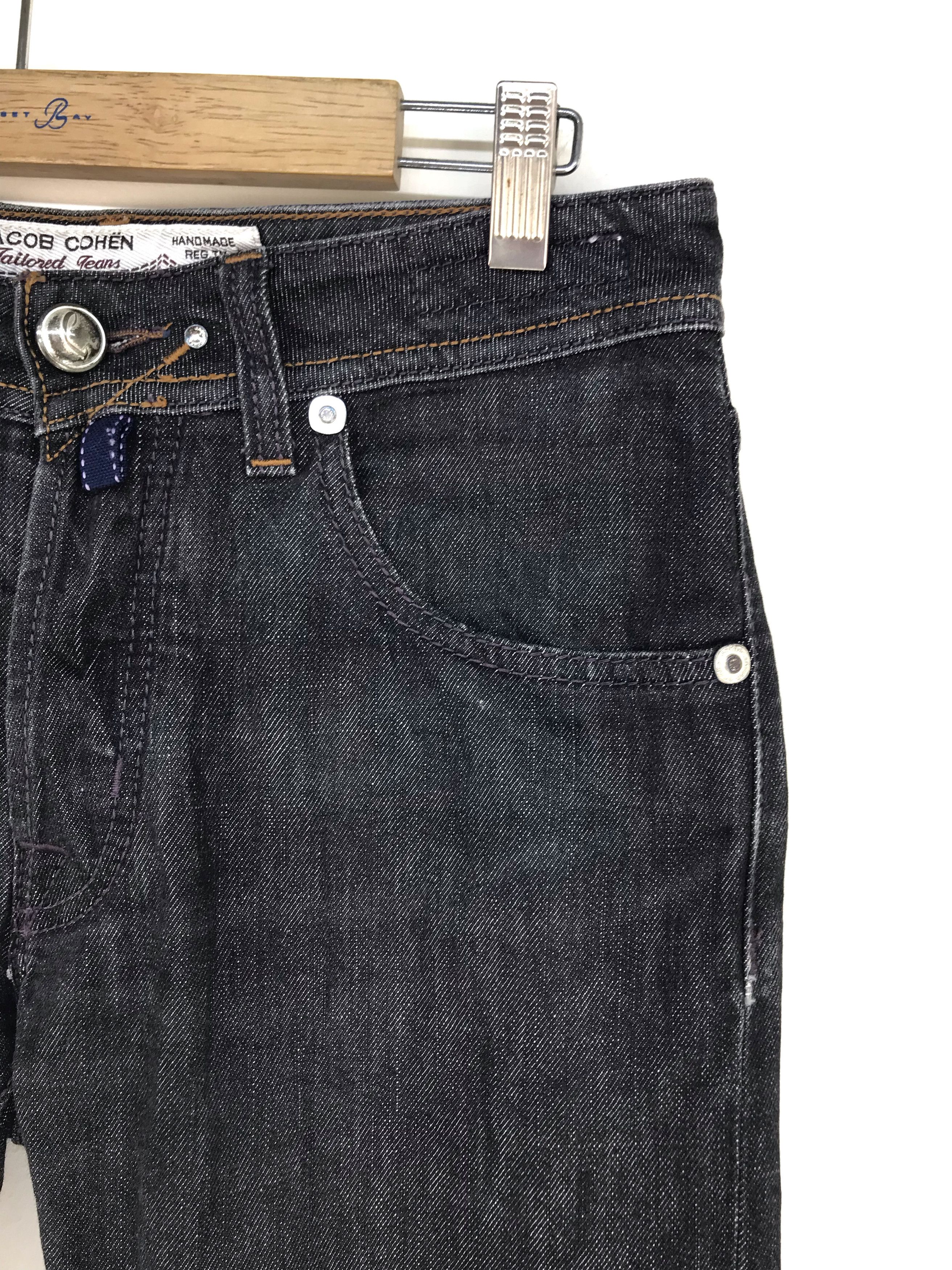 Jacob Cohen JACOB COHEN Handmade Raw Denim Jeans Size US 29 - 3 Thumbnail