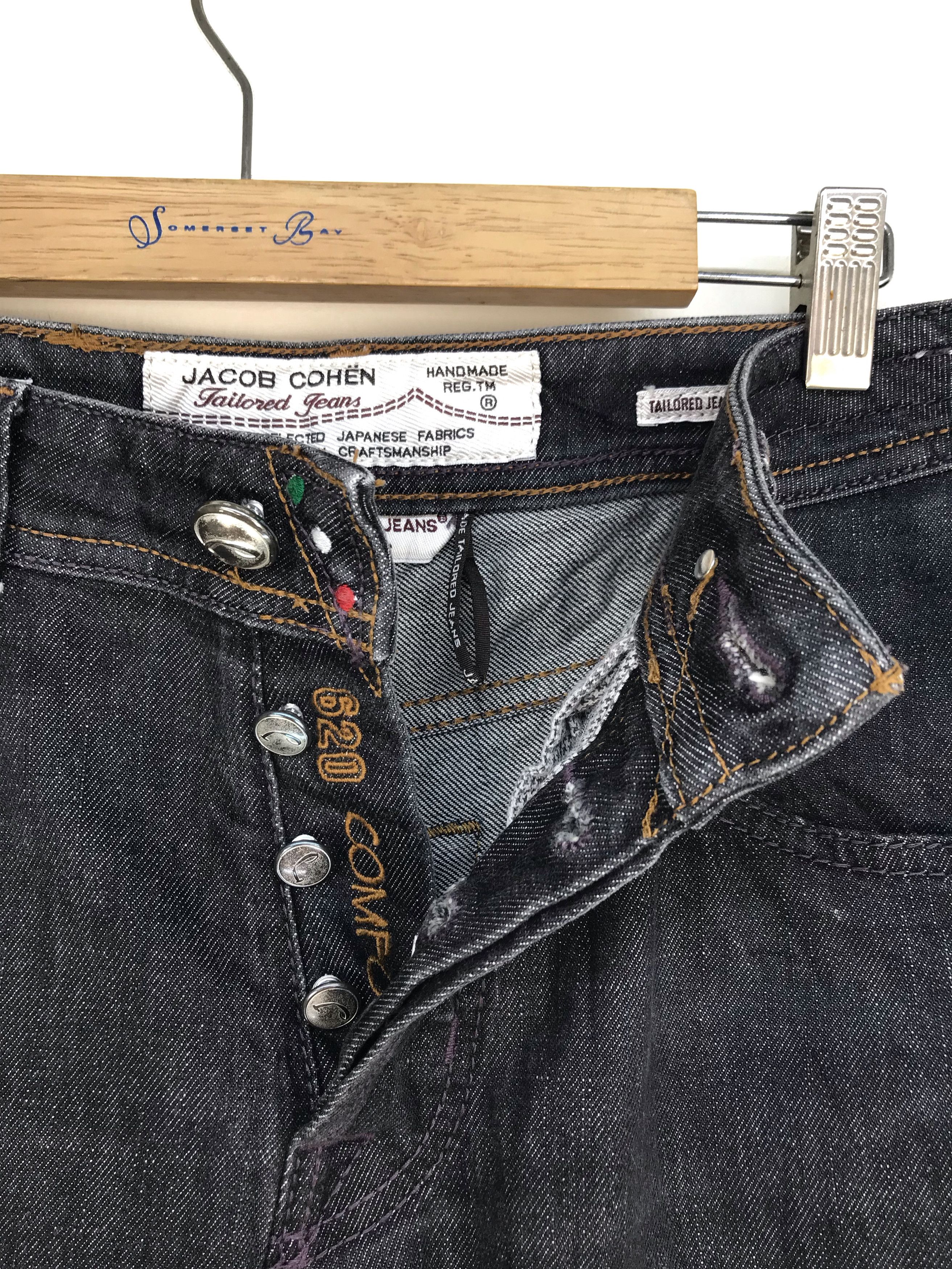 Jacob Cohen JACOB COHEN Handmade Raw Denim Jeans Size US 29 - 16 Thumbnail