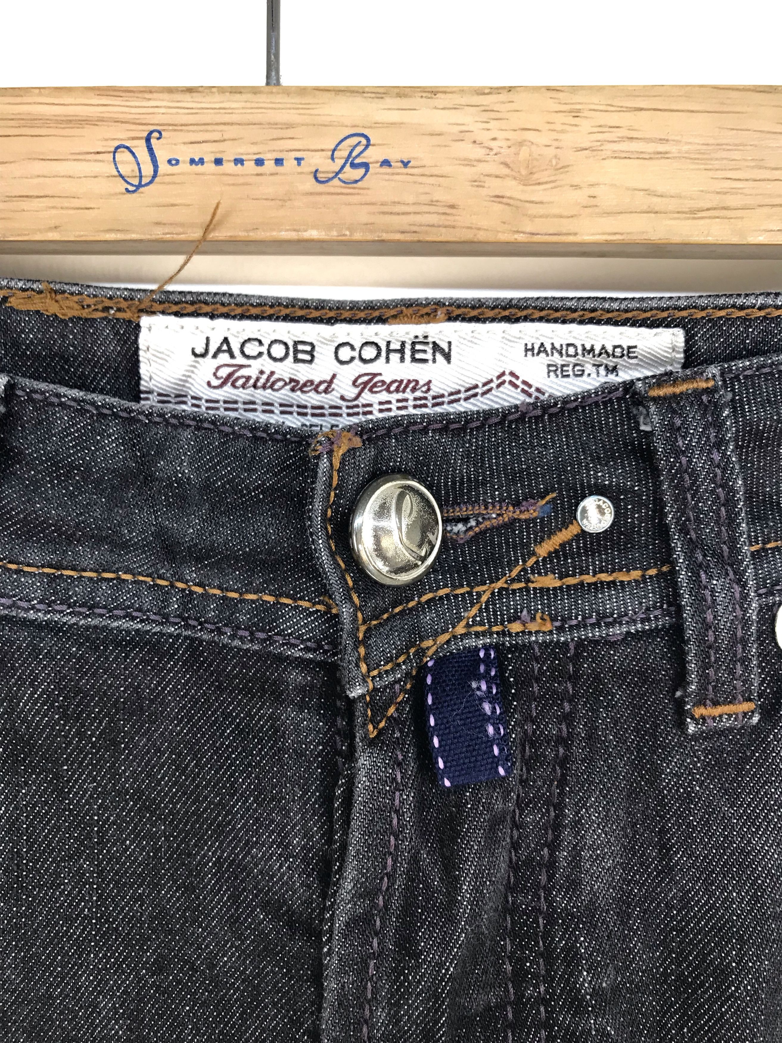 Jacob Cohen JACOB COHEN Handmade Raw Denim Jeans Size US 29 - 4 Thumbnail