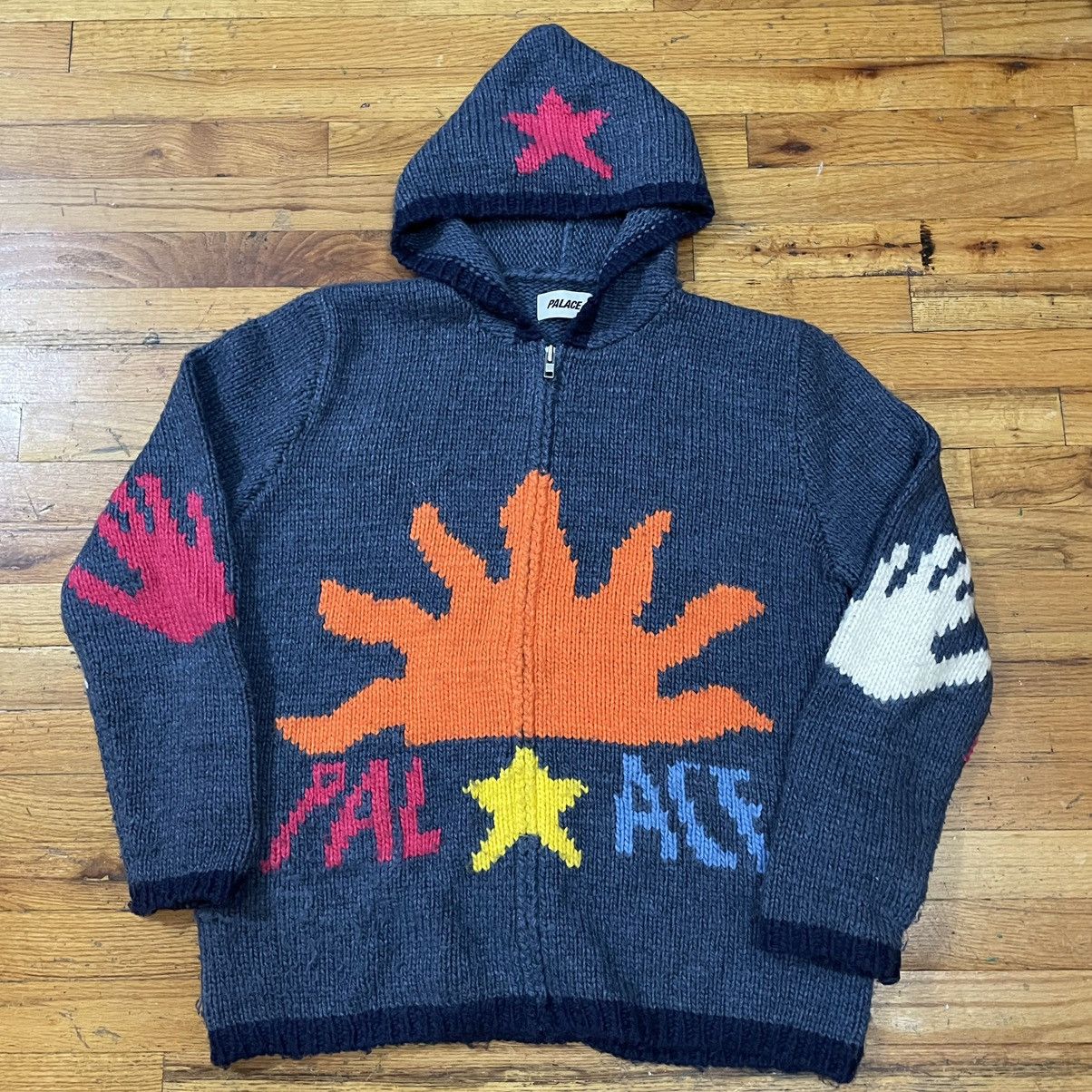 Palace Palace soap dodger knit navy | Grailed