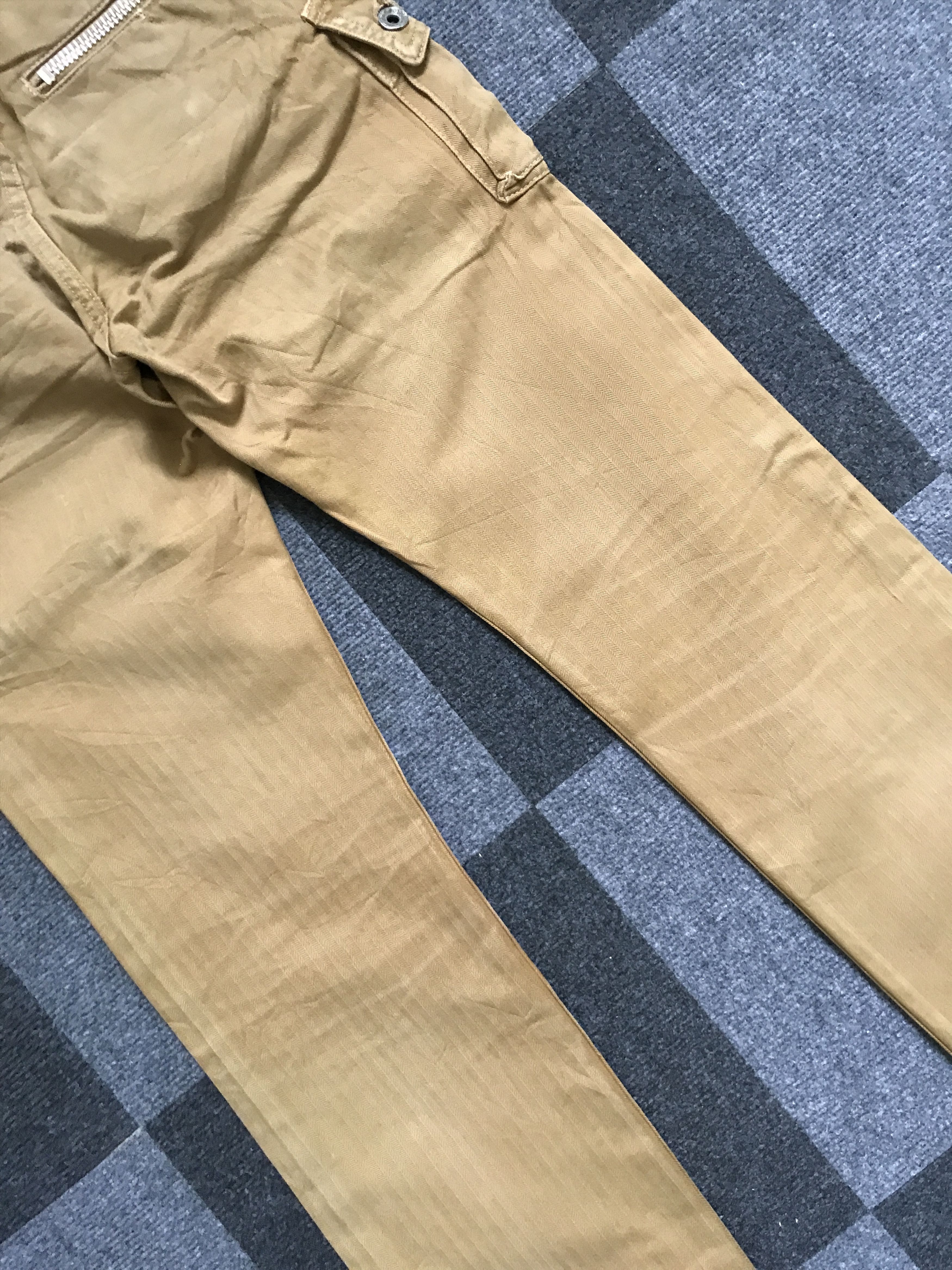 Japanese Brand CP200 SPELLBOUND Japan HBT Military Cargo Pant Size US 28 / EU 44 - 12 Thumbnail