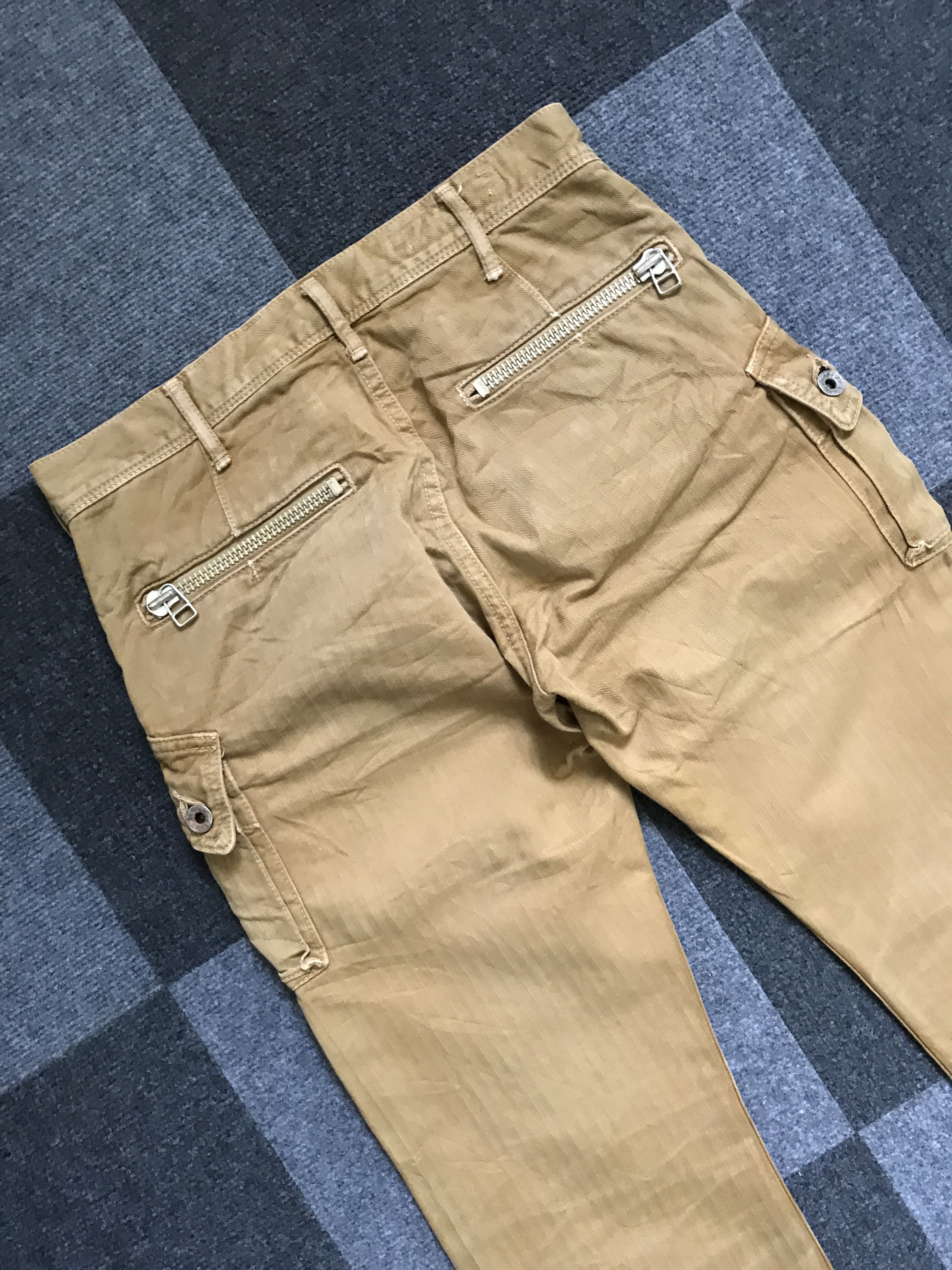 Japanese Brand CP200 SPELLBOUND Japan HBT Military Cargo Pant Size US 28 / EU 44 - 11 Thumbnail