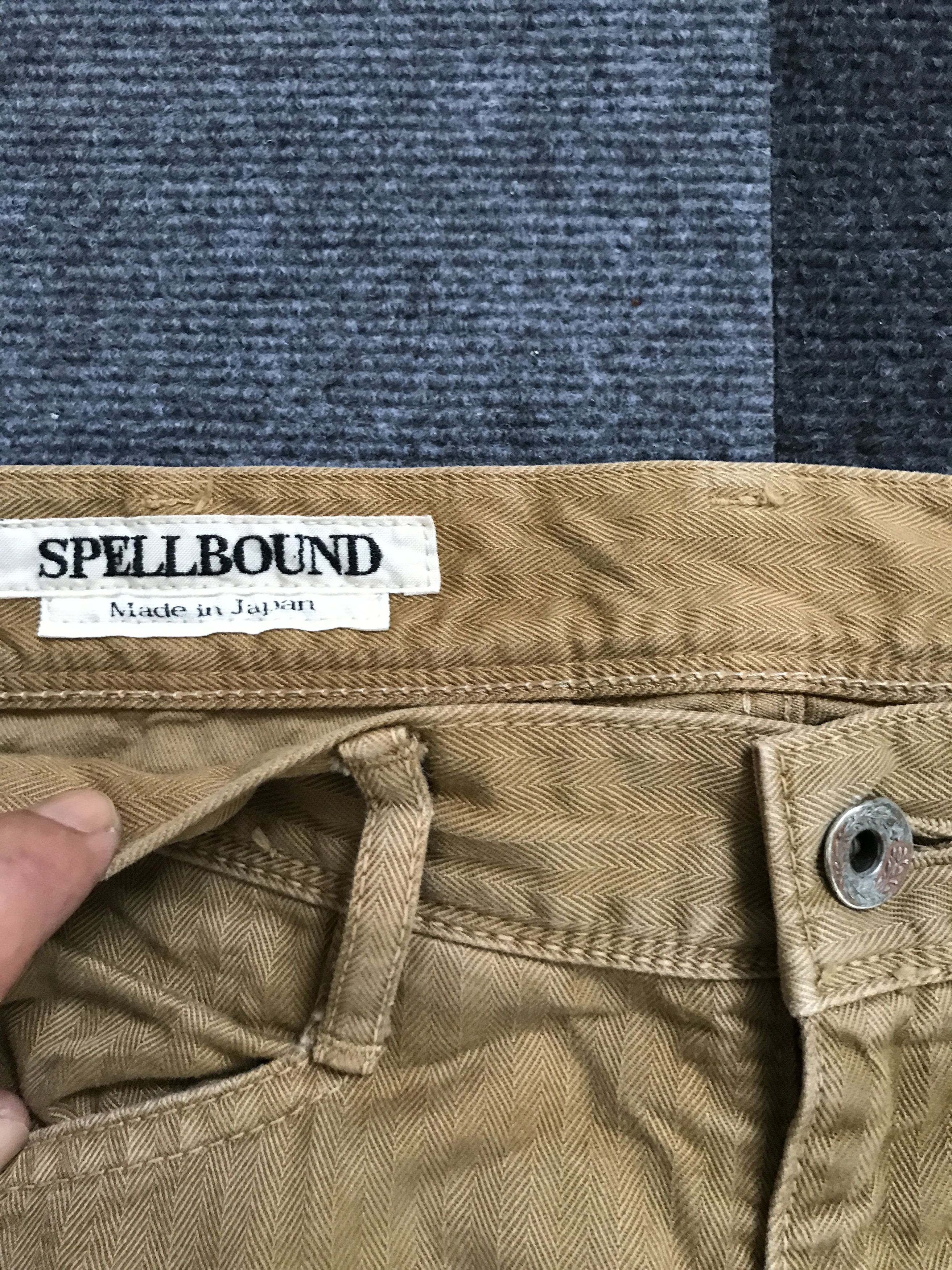 Japanese Brand CP200 SPELLBOUND Japan HBT Military Cargo Pant Size US 28 / EU 44 - 8 Thumbnail