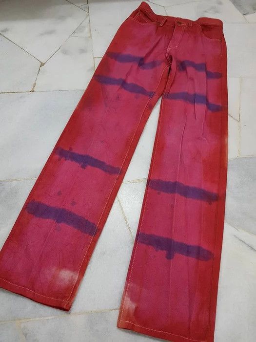 Other LEE WESTERNER TIE DYE DENIM PANTS Size US 28 / EU 44 - 1 Thumbnail