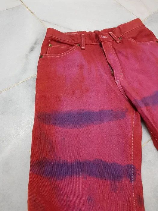 Other LEE WESTERNER TIE DYE DENIM PANTS Size US 28 / EU 44 - 15 Thumbnail