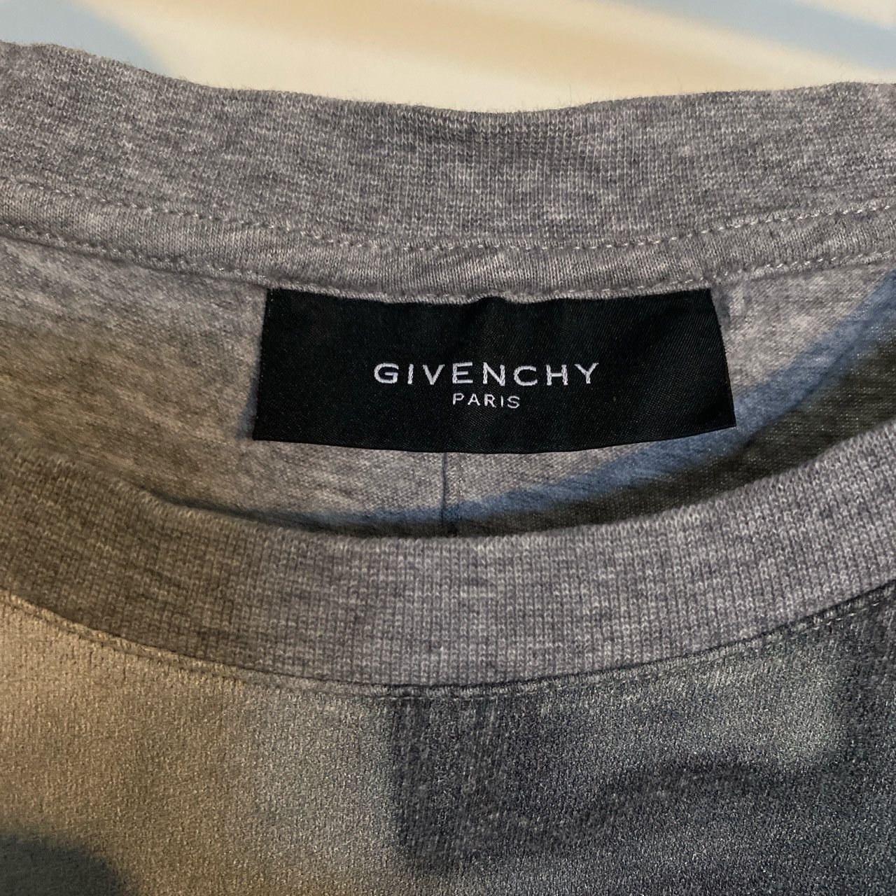 Givenchy Givenchy Grey Skull Baseball Rottweiler T-shirt Size US L / EU 52-54 / 3 - 2 Thumbnail