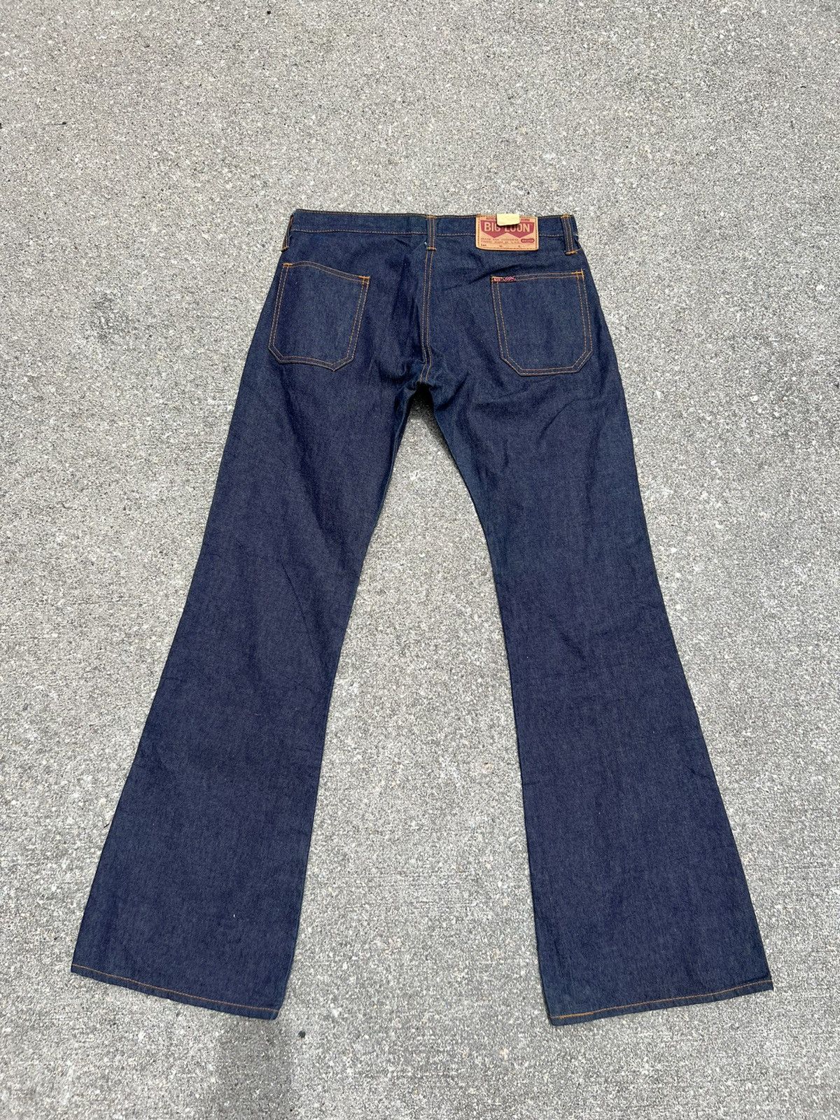 Vintage Vintage 70s BIG - LOON light Denim Super Flare Jeans Size US 31 - 5 Thumbnail