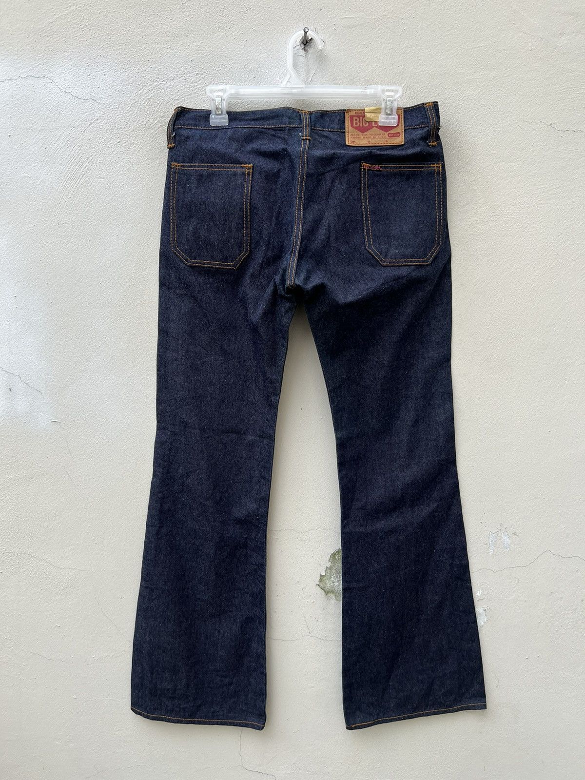 Vintage Vintage 70s BIG - LOON light Denim Super Flare Jeans Size US 31 - 15 Thumbnail