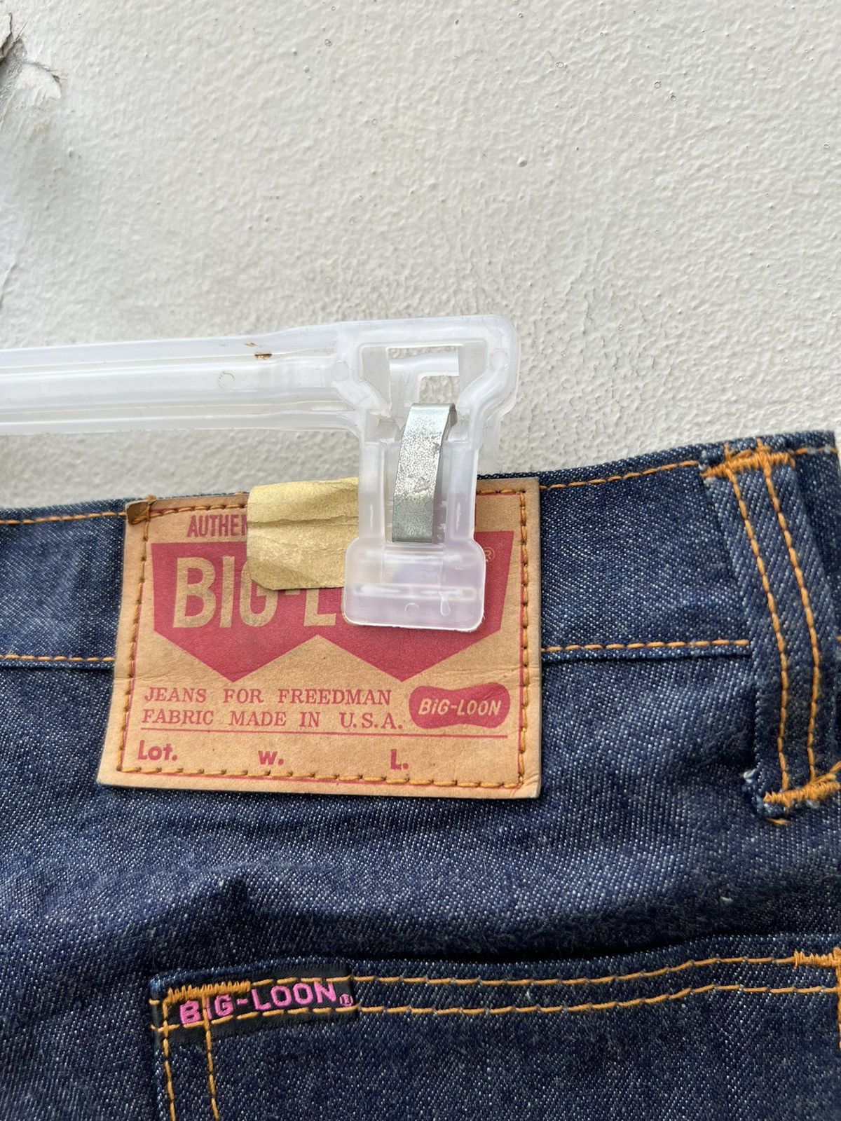 Vintage Vintage 70s BIG - LOON light Denim Super Flare Jeans Size US 31 - 20 Thumbnail