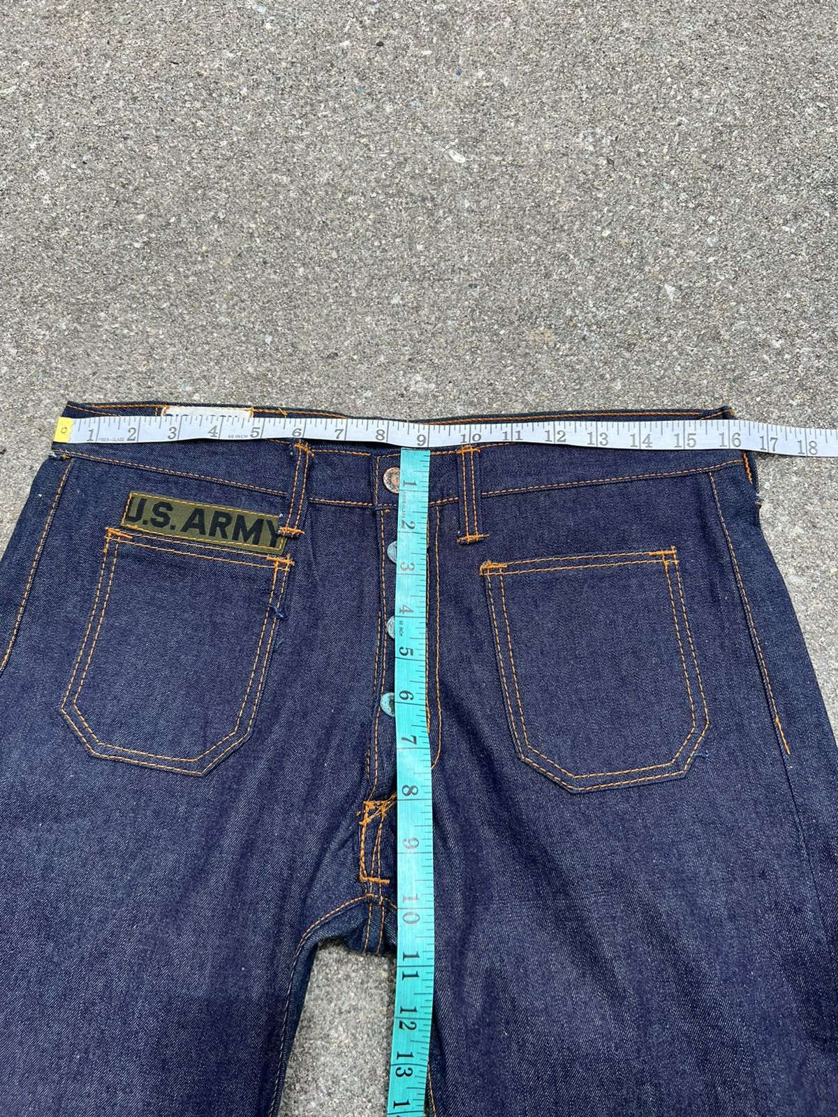 Vintage Vintage 70s BIG - LOON light Denim Super Flare Jeans Size US 31 - 2 Thumbnail