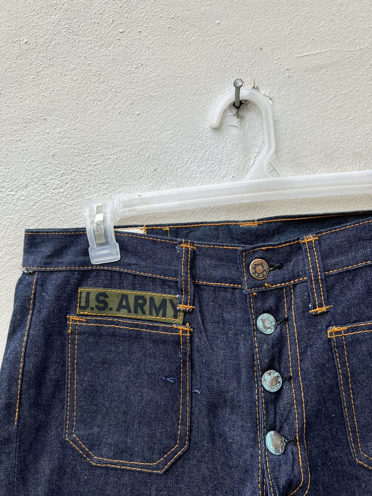 Vintage Vintage 70s BIG - LOON light Denim Super Flare Jeans Size US 31 - 8 Thumbnail