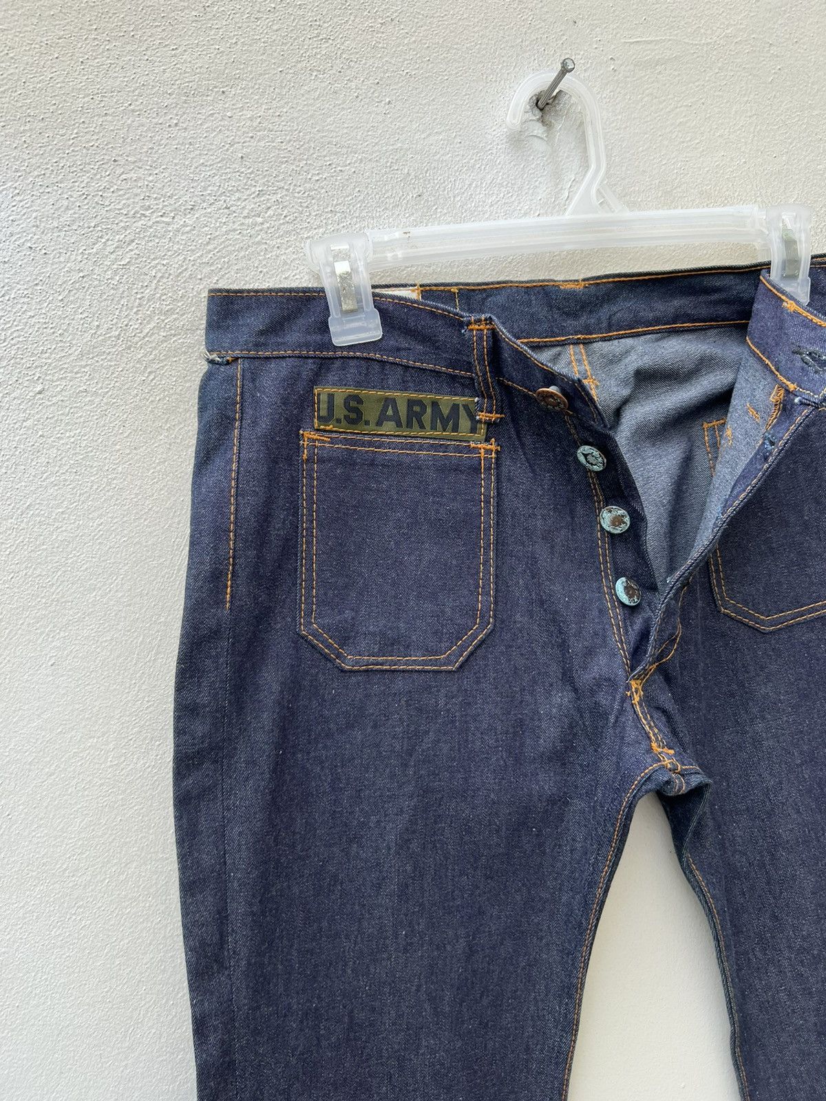Vintage Vintage 70s BIG - LOON light Denim Super Flare Jeans Size US 31 - 9 Thumbnail