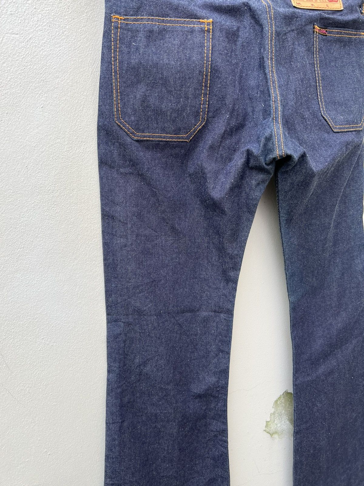Vintage Vintage 70s BIG - LOON light Denim Super Flare Jeans Size US 31 - 17 Thumbnail