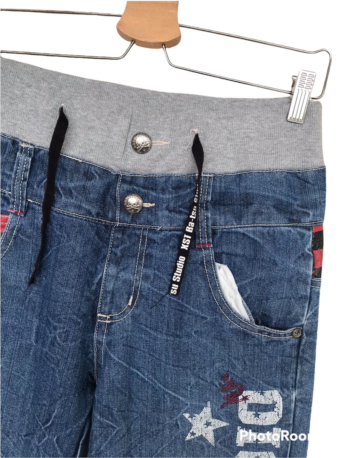 Japanese Brand Vintage Ba-tsu Studio Denim Pant Size 29" - 5 Thumbnail