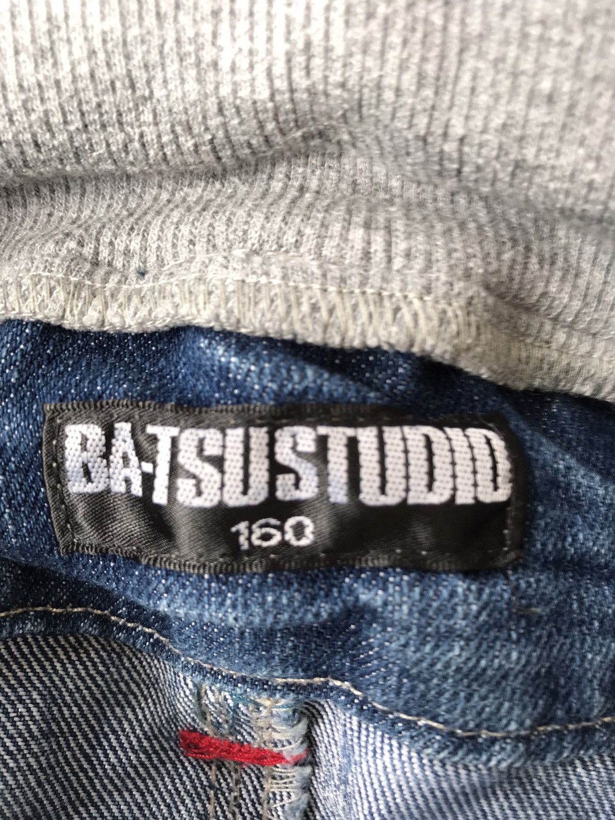 Japanese Brand Vintage Ba-tsu Studio Denim Pant Size 29" - 7 Thumbnail
