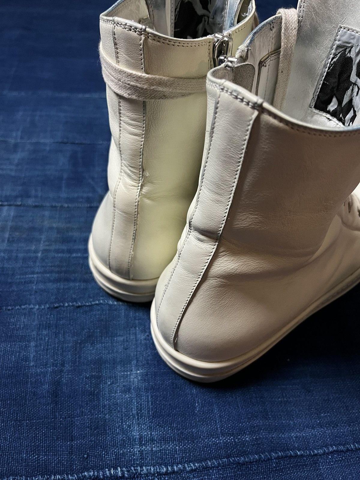 Rick Owens SS16 Mainline Ramones Milk/Milk RARE Size US 11 / EU 44 - 10 Thumbnail