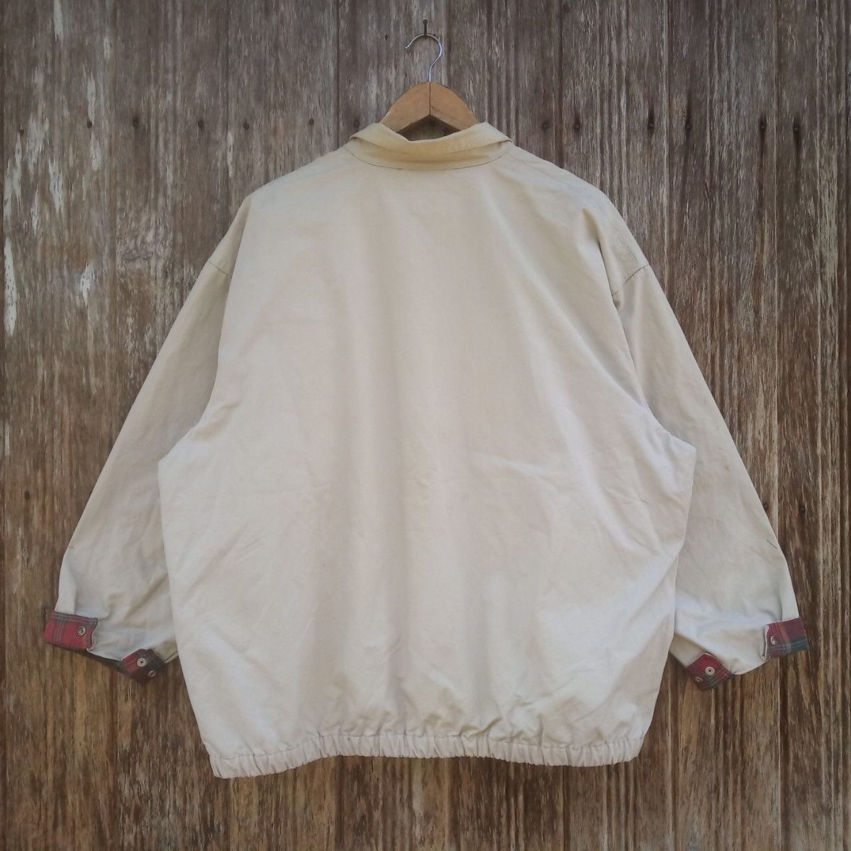 Polo Ralph Lauren × Sports Specialties × Vintage Vintage Polo Small Pony Zipper Inside Plaid Tartan Jacket Size US L / EU 52-54 / 3 - 2 Thumbnail