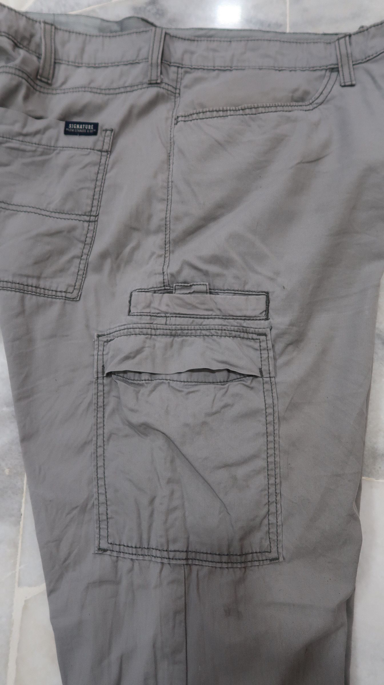 Levi's Vintage Signature by Levi a Strauss Cargo Pants Size US 38 / EU 54 - 19 Thumbnail