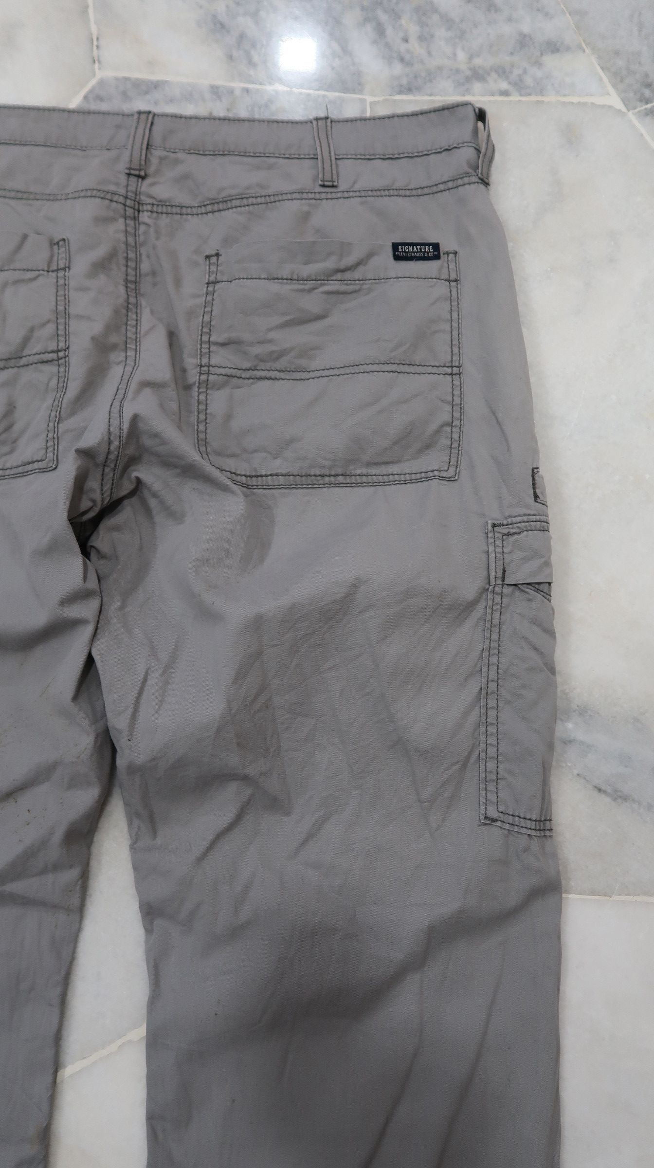 Levi's Vintage Signature by Levi a Strauss Cargo Pants Size US 38 / EU 54 - 12 Thumbnail