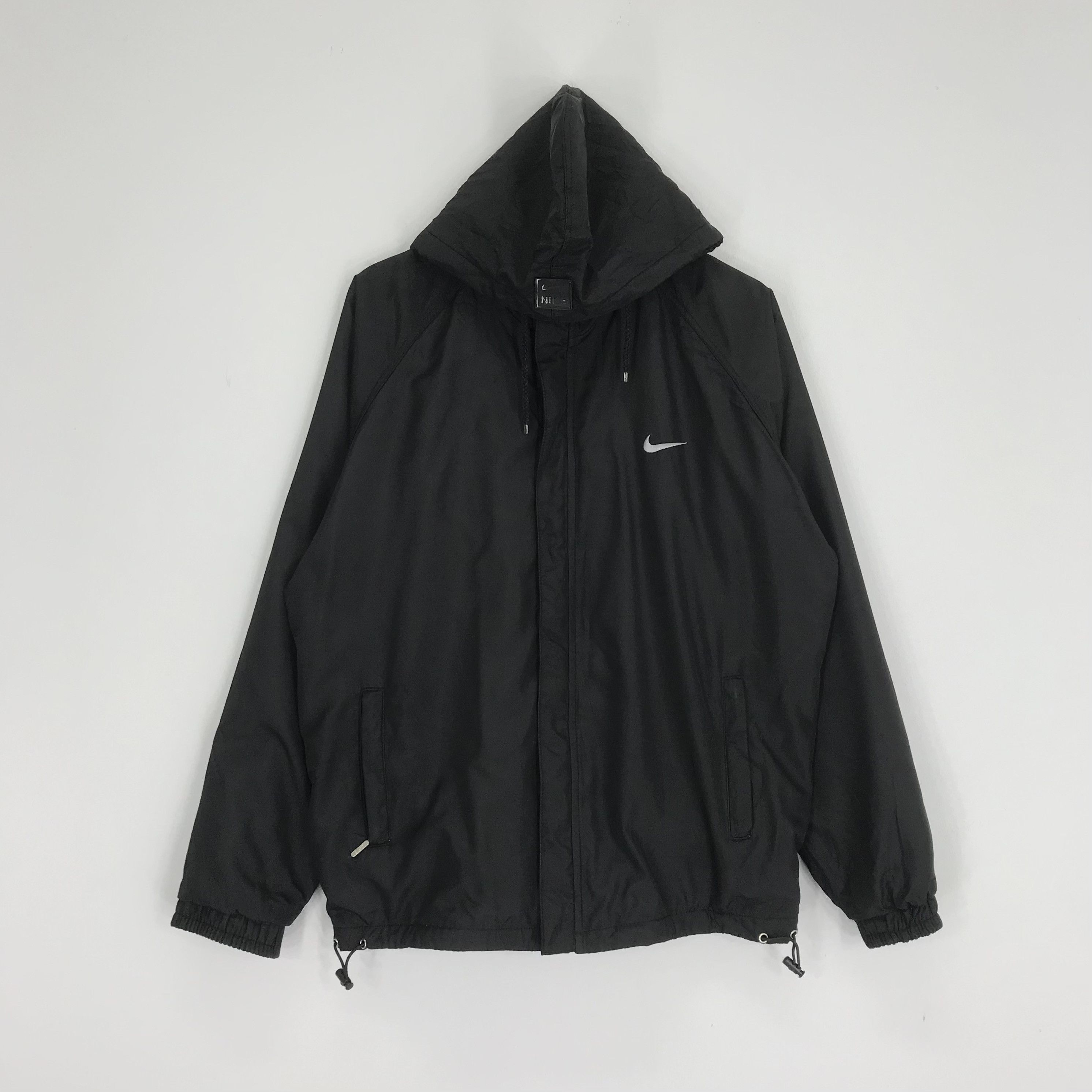 Nike Vintage Nike Team Winbreaker Jacket Zipper Hoodie Size US L / EU 52-54 / 3 - 1 Thumbnail