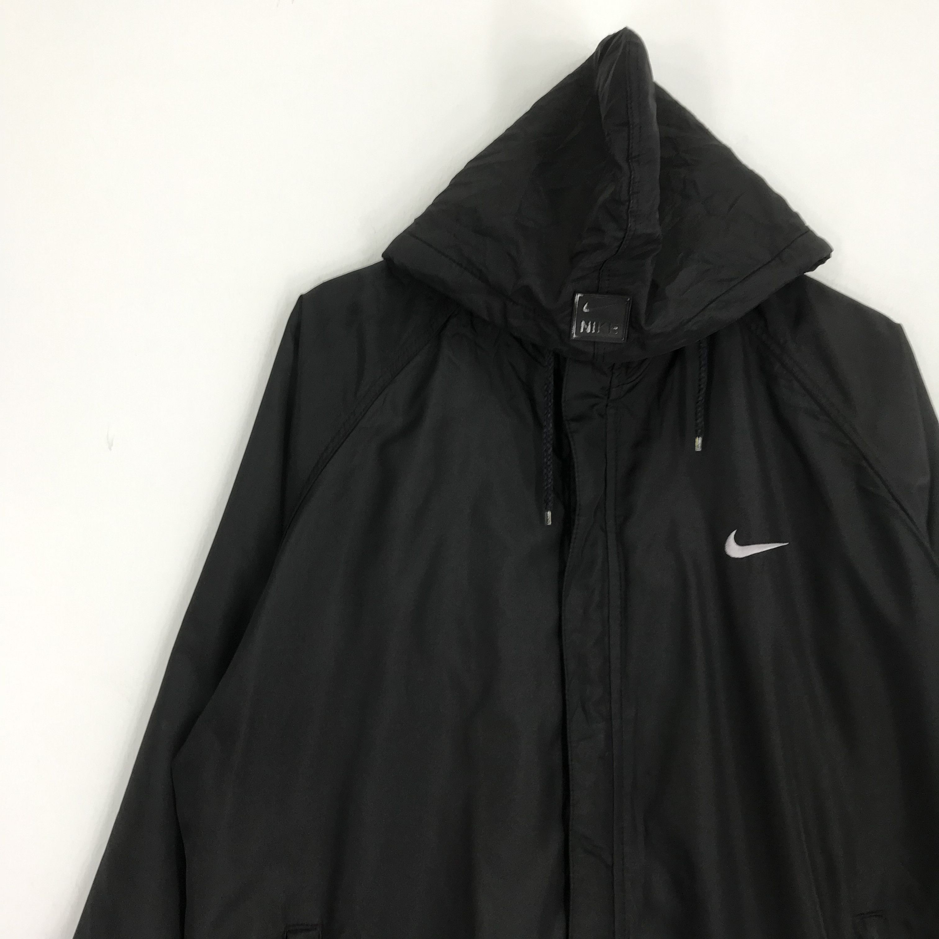 Nike Vintage Nike Team Winbreaker Jacket Zipper Hoodie Size US L / EU 52-54 / 3 - 3 Thumbnail