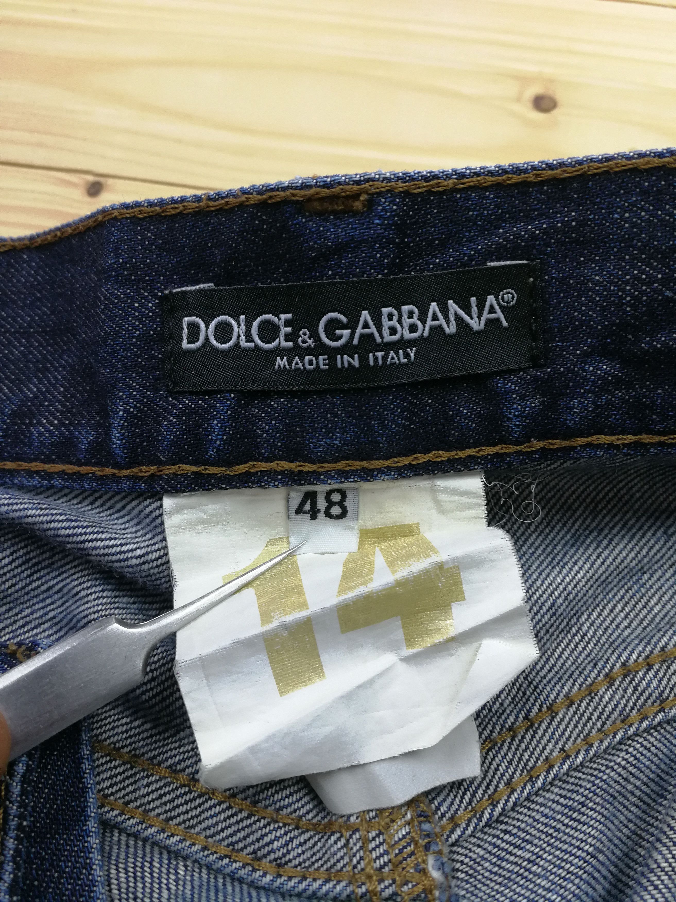 Dolce & Gabbana Dolce & Gabbana Slim Fit Denim Jeans Size US 32 / EU 48 - 8 Thumbnail