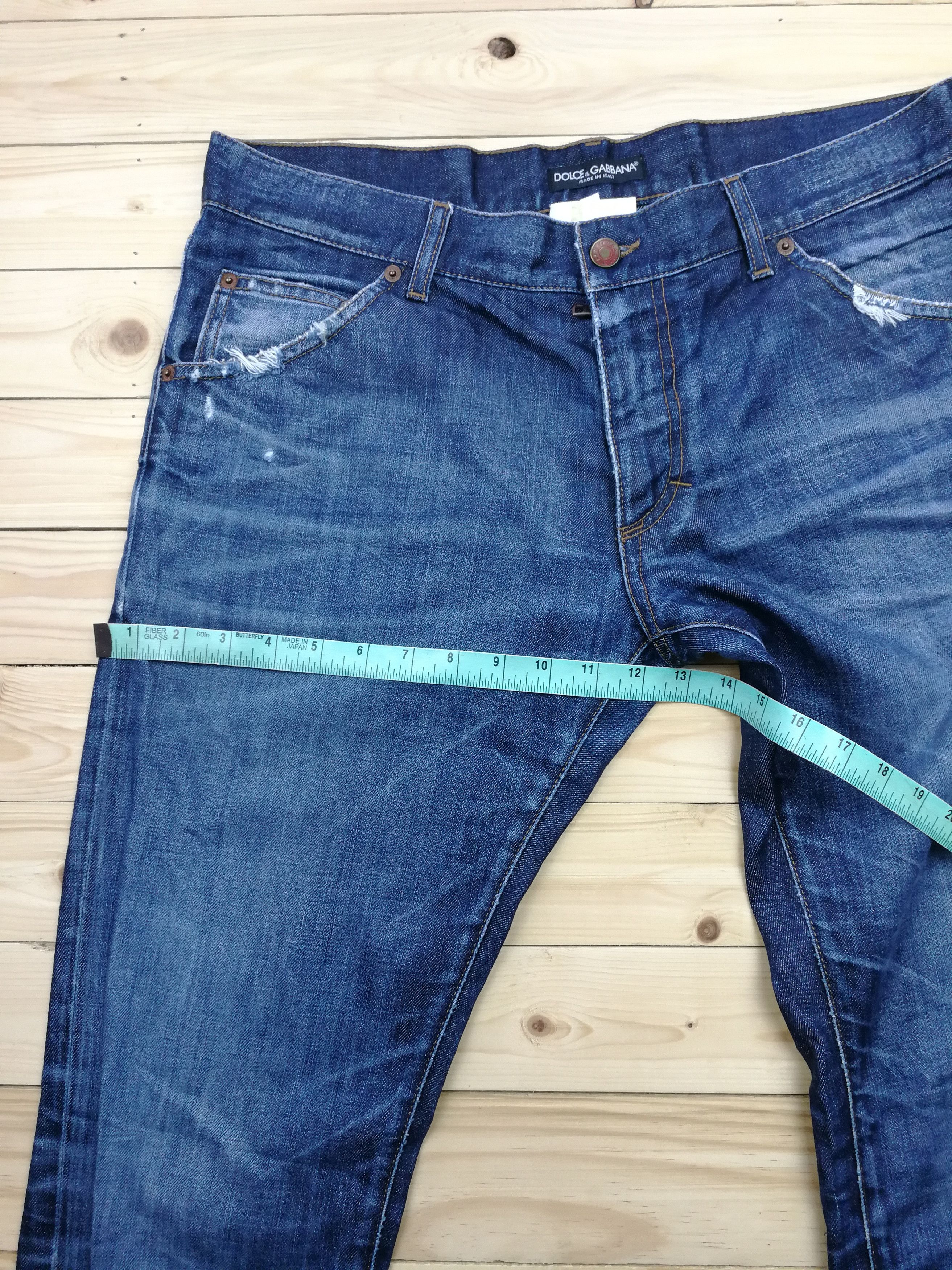 Dolce & Gabbana Dolce & Gabbana Slim Fit Denim Jeans Size US 32 / EU 48 - 12 Thumbnail