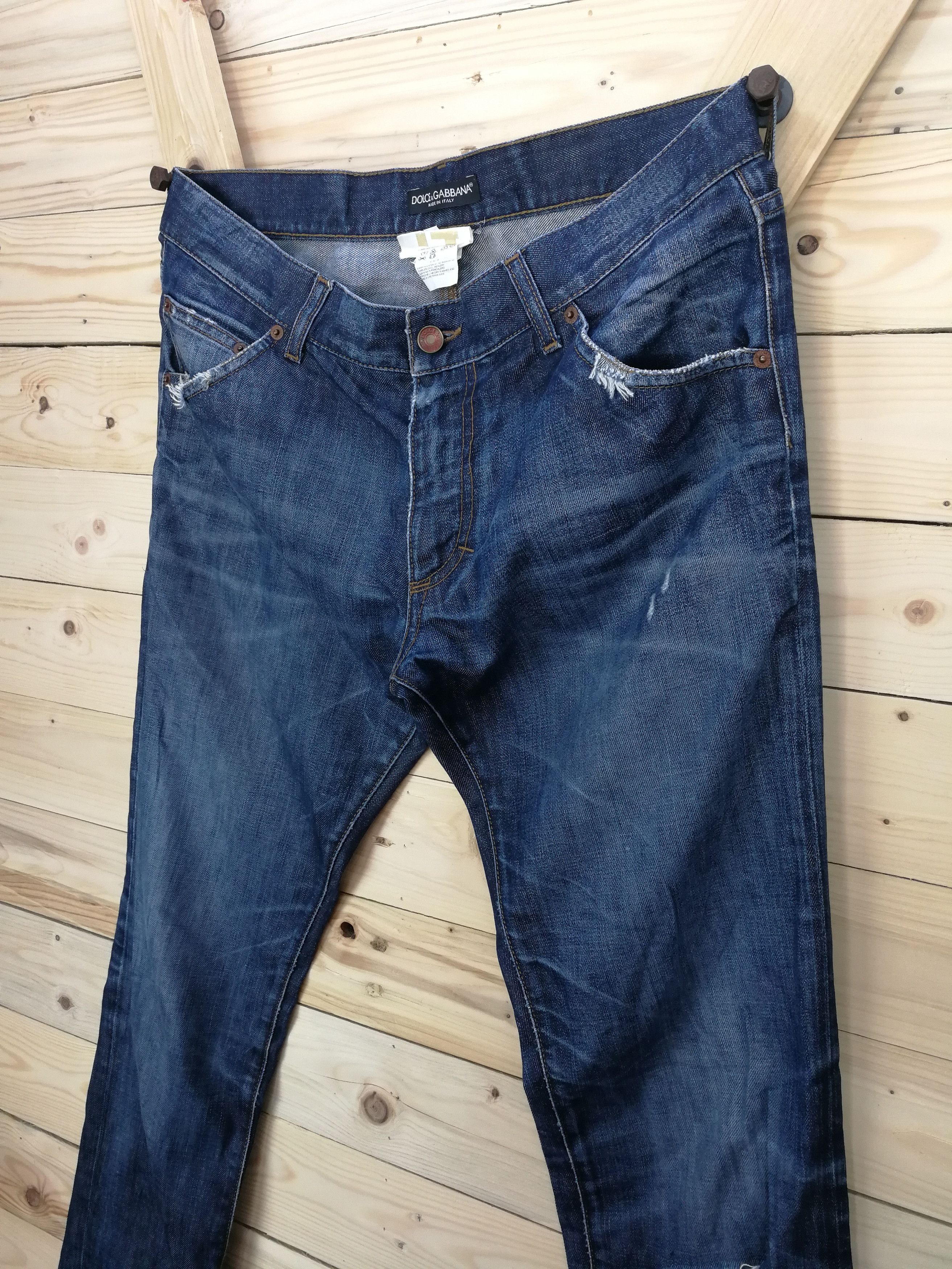 Dolce & Gabbana Dolce & Gabbana Slim Fit Denim Jeans Size US 32 / EU 48 - 2 Thumbnail