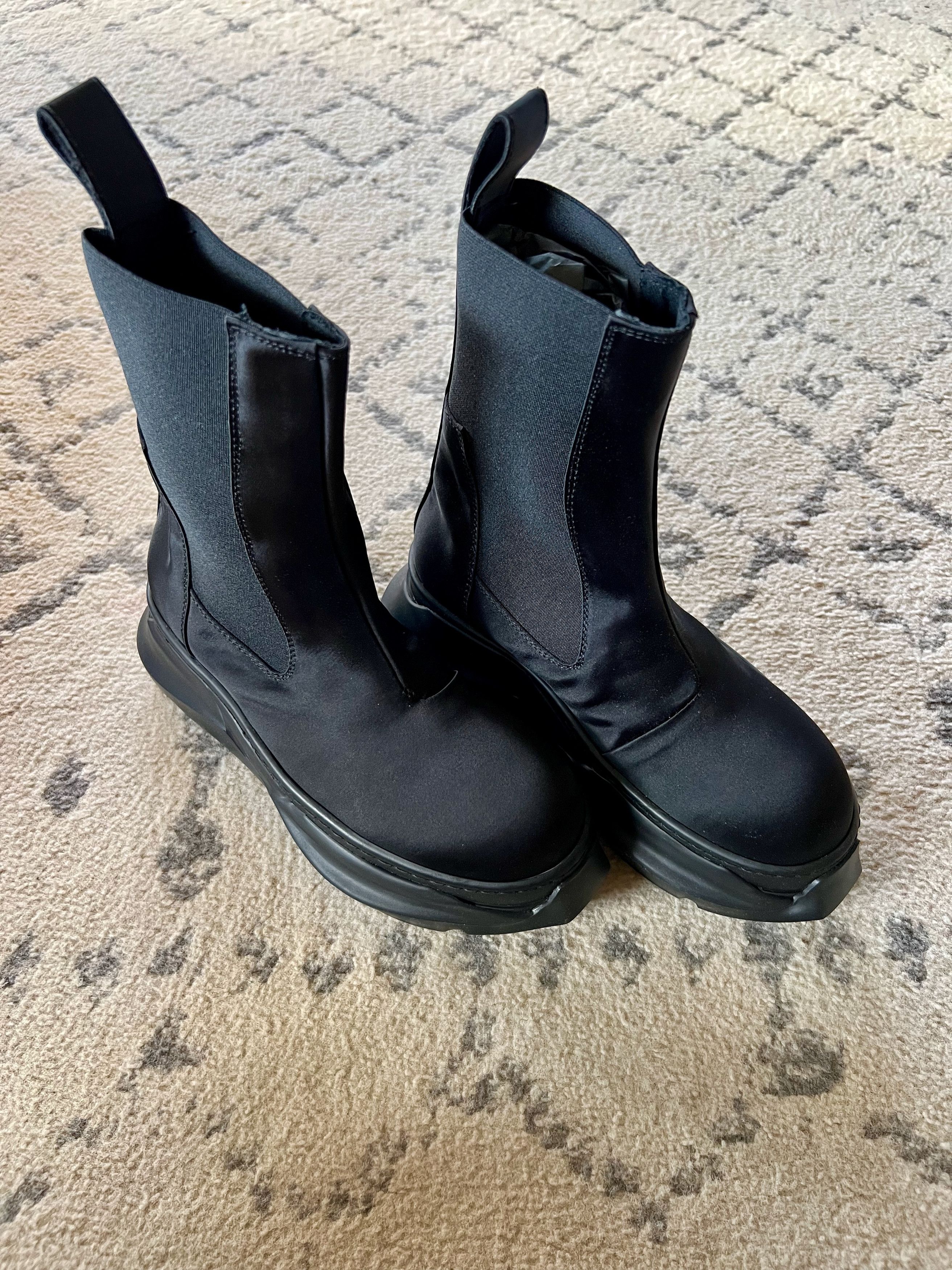 Rick Owens Drkshdw Rick Owens DRKSHDW Woven Abstract Beatle Sneakers Size US 5 / IT 35 - 1 Thumbnail