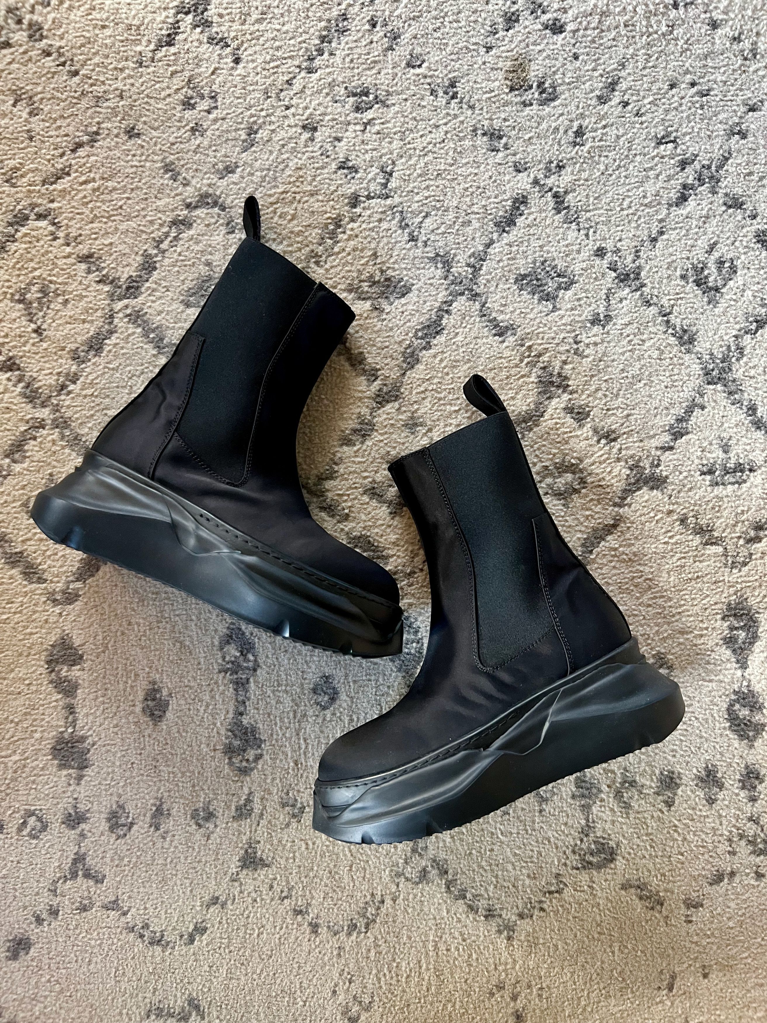 Rick Owens Drkshdw Rick Owens DRKSHDW Woven Abstract Beatle Sneakers Size US 5 / IT 35 - 2 Thumbnail