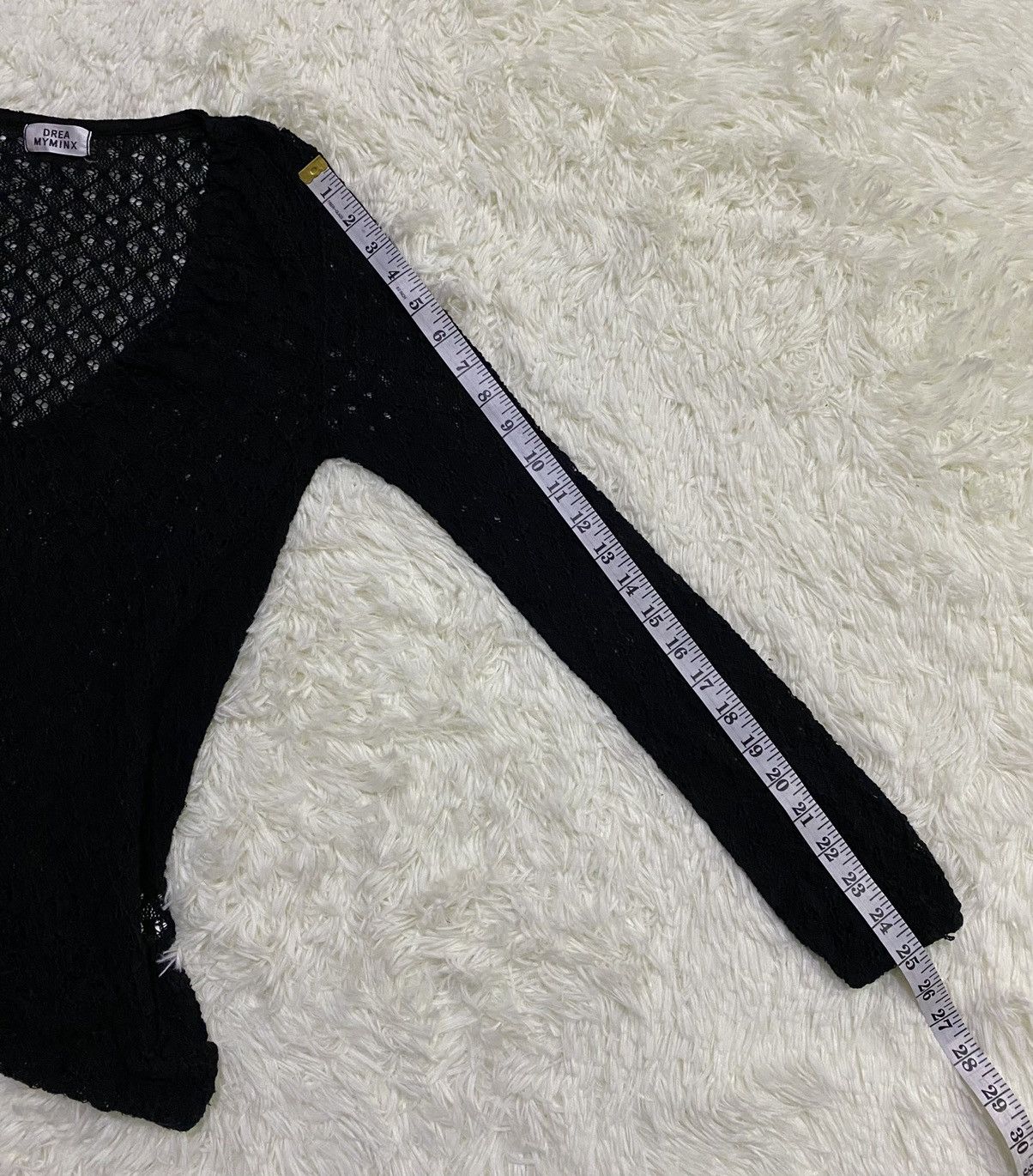 Japanese Brand Drea Myminx Crochet Sweater Pullover Size US S / EU 44-46 / 1 - 12 Thumbnail