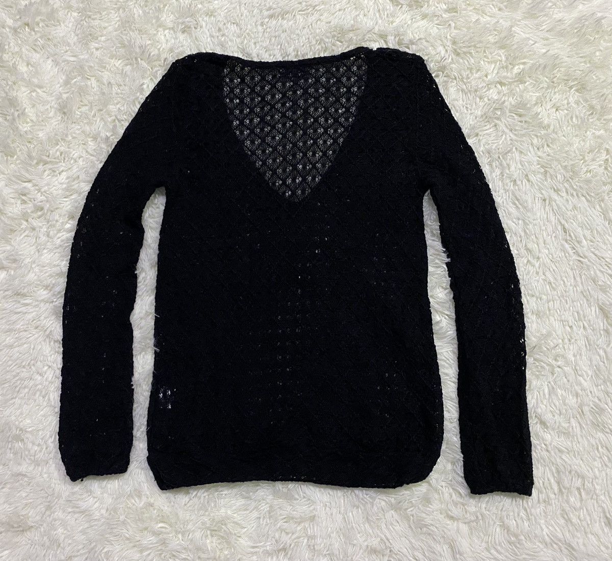 Japanese Brand Drea Myminx Crochet Sweater Pullover Size US S / EU 44-46 / 1 - 5 Thumbnail