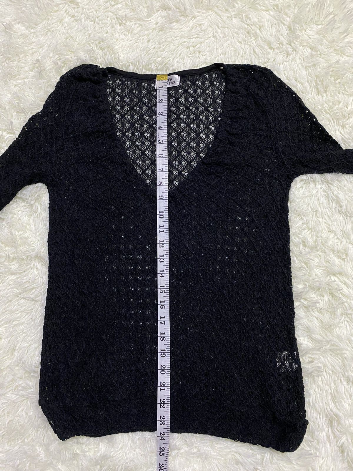 Japanese Brand Drea Myminx Crochet Sweater Pullover Size US S / EU 44-46 / 1 - 10 Thumbnail