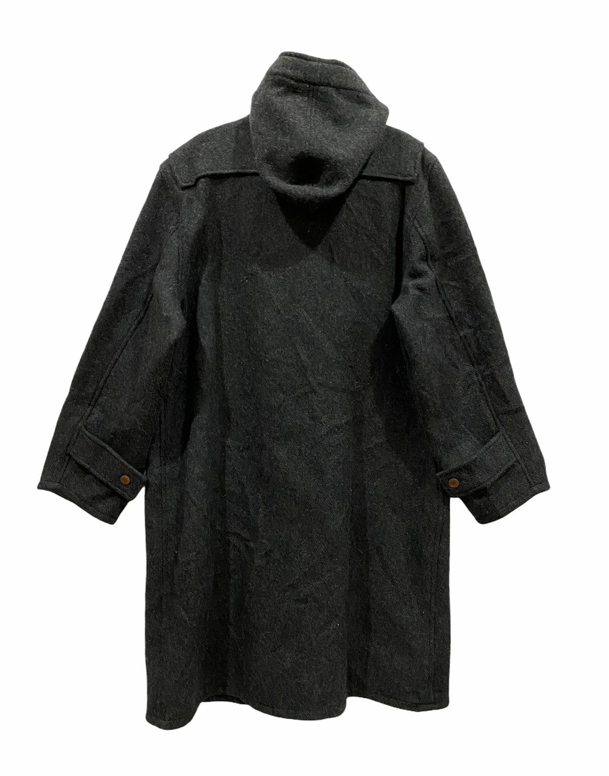 Avirex × Vintage Avirex Flight Garment Grey Wool Hooded Long Duffel Coat Size US M / EU 48-50 / 2 - 10 Thumbnail